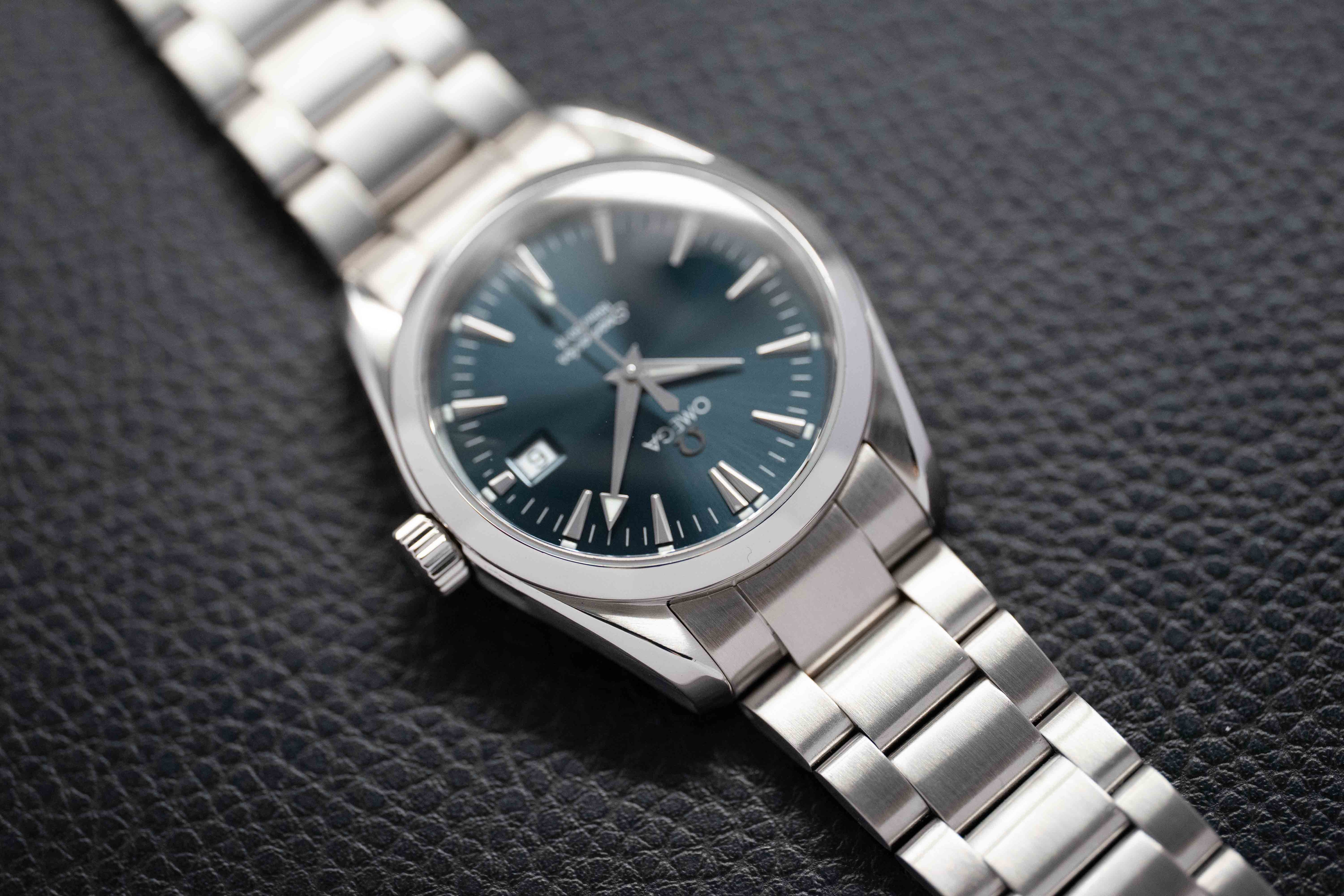 Omega Seamaster Aqua Terra 2518.80 Blue Dial 1998