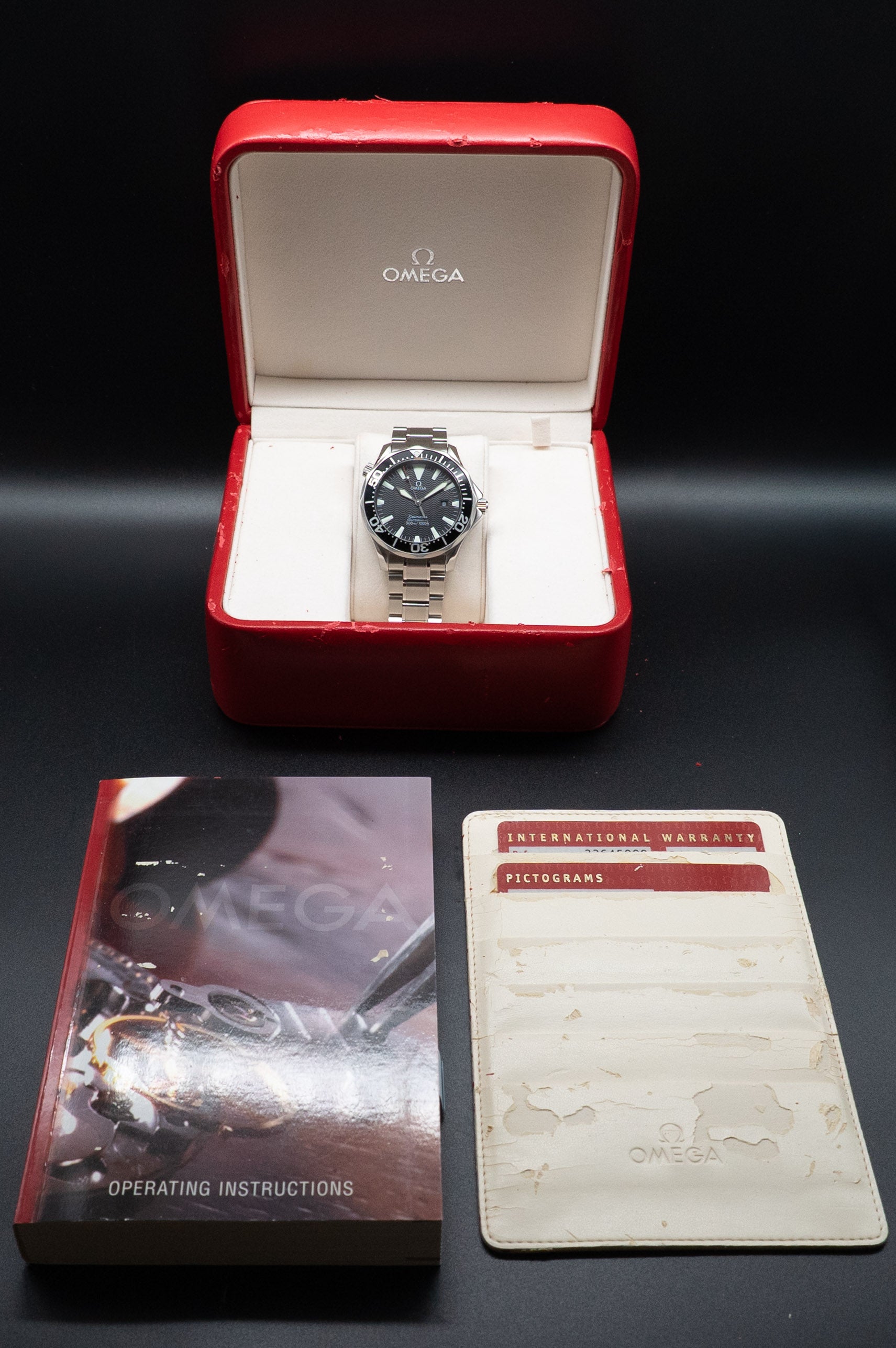 Omega Seamaster 300 2264.50 Fullset 2007 Box+Papers