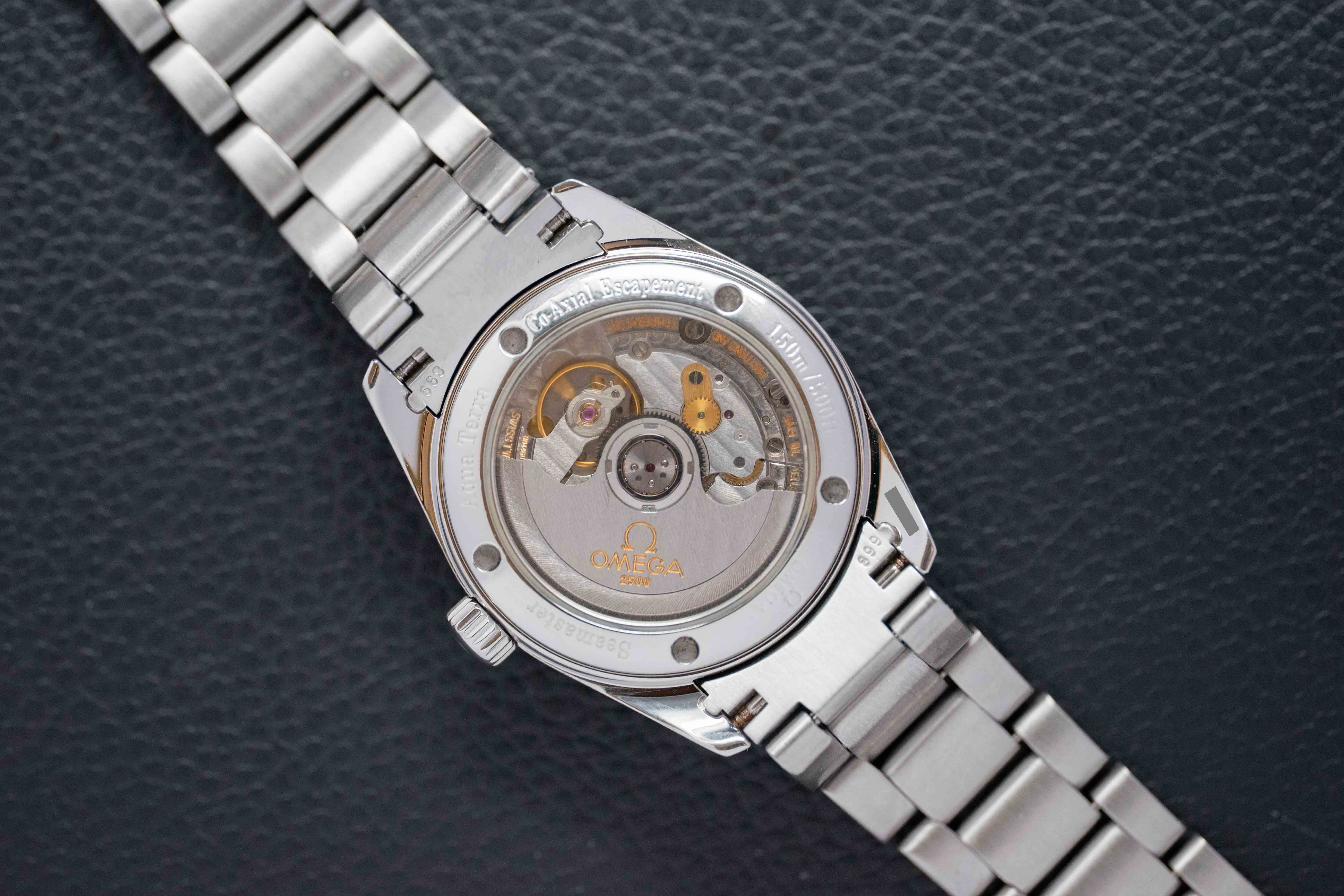 Omega Seamaster Aqua Terra 2504.50 Black Dial 2006