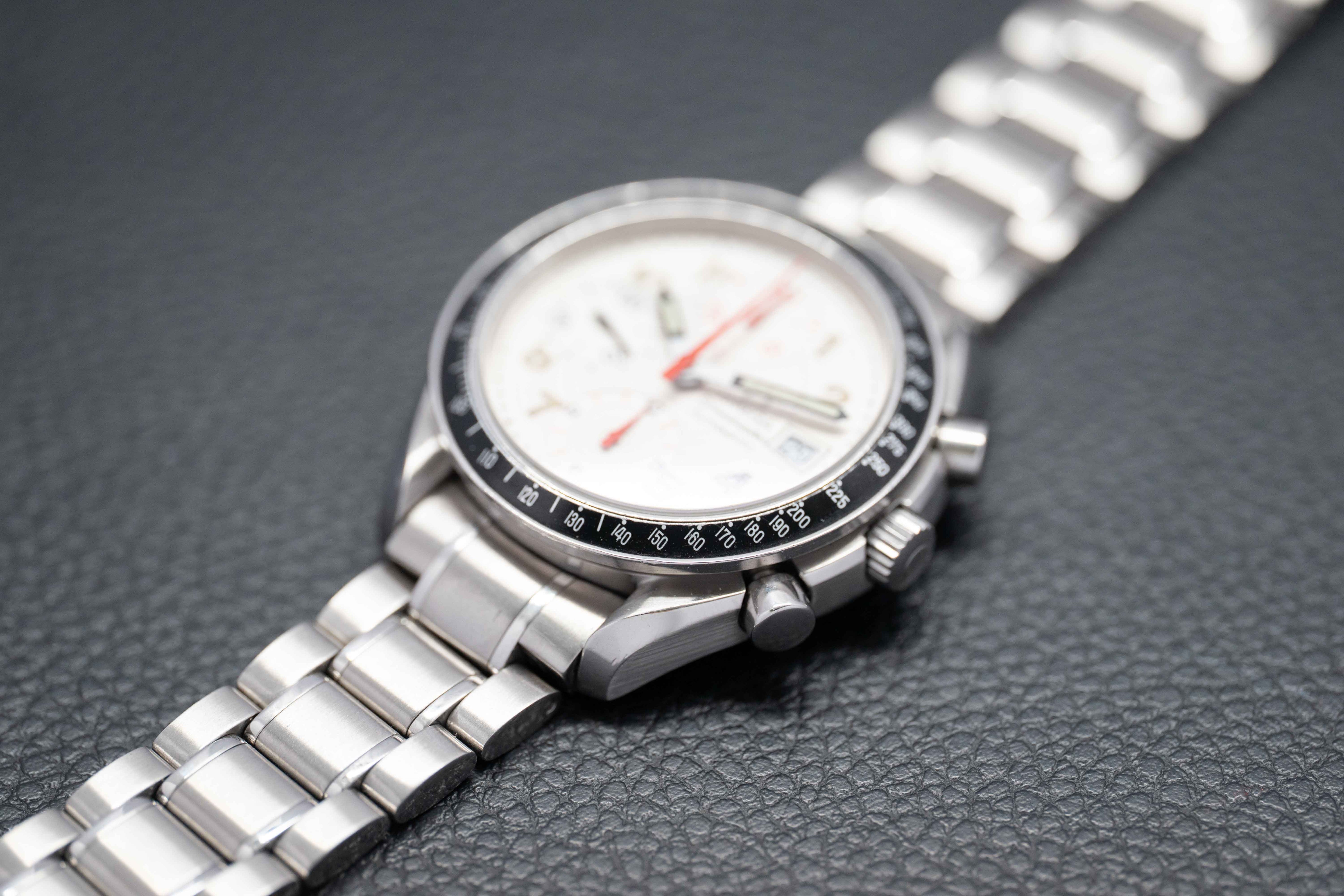Omega Speedmaster Date 3513.33 Silver Dial 1998