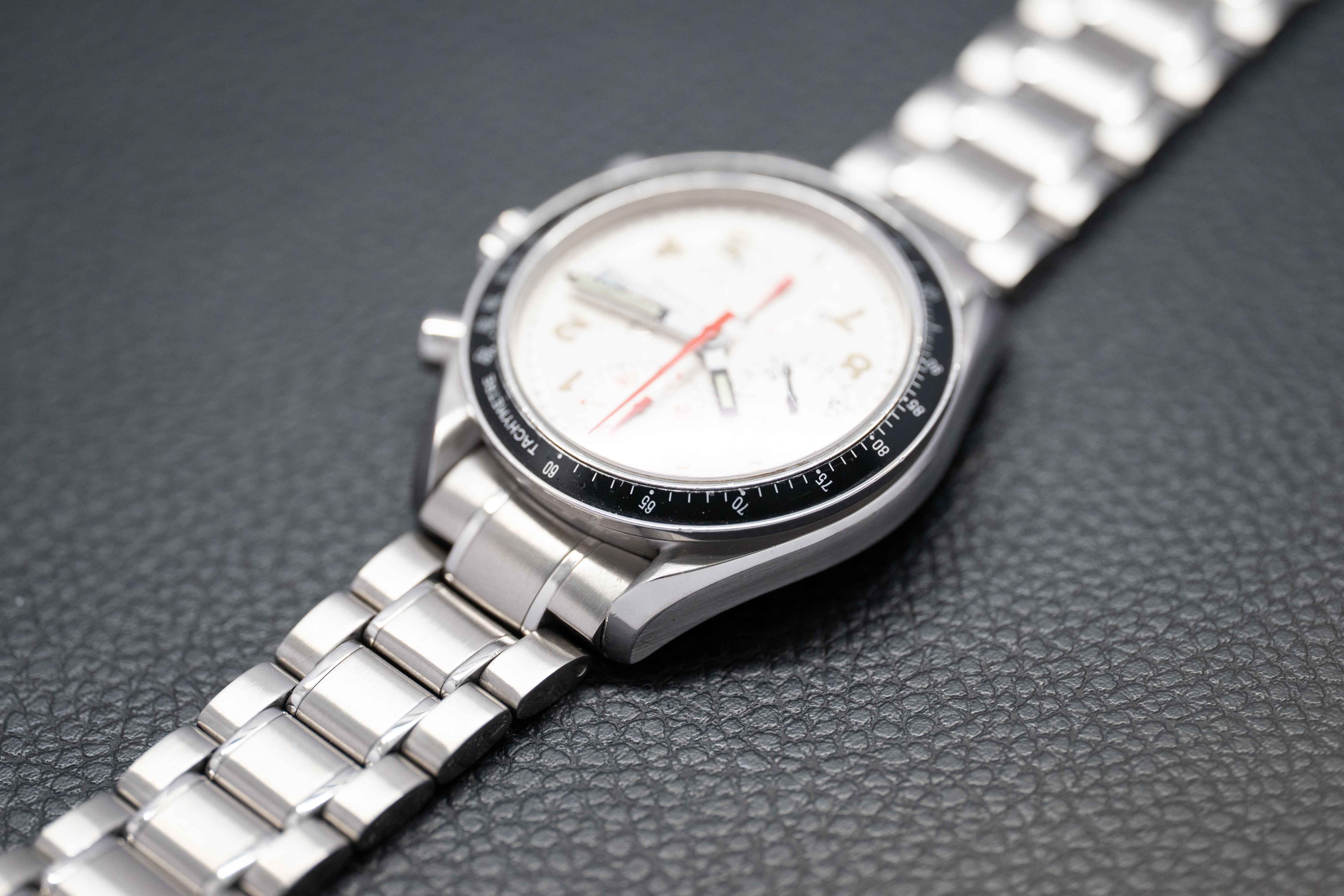 Omega Speedmaster Date 3513.33 Silver Dial 1998
