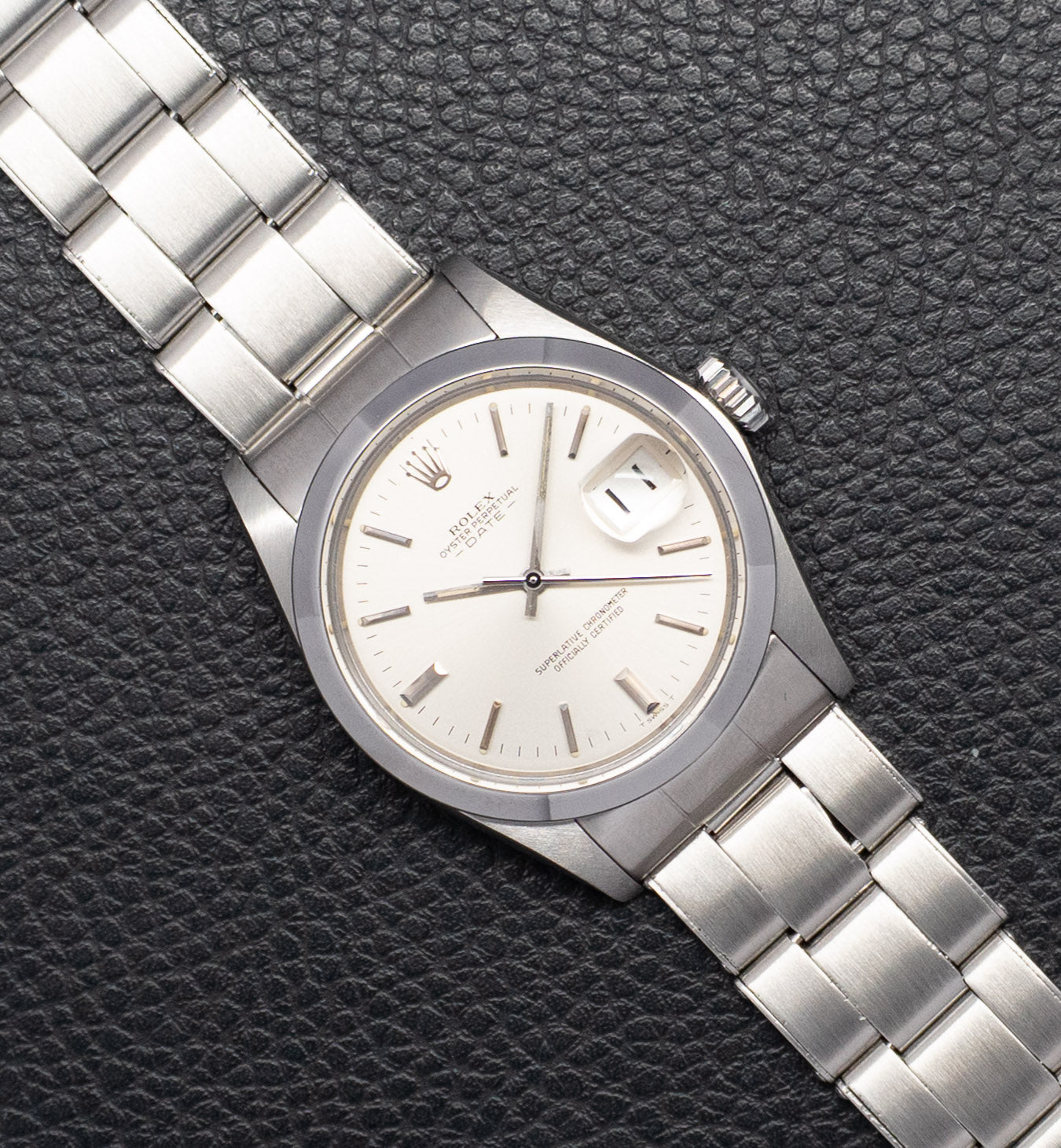 Rolex Date 1500 Silver Dial 1973