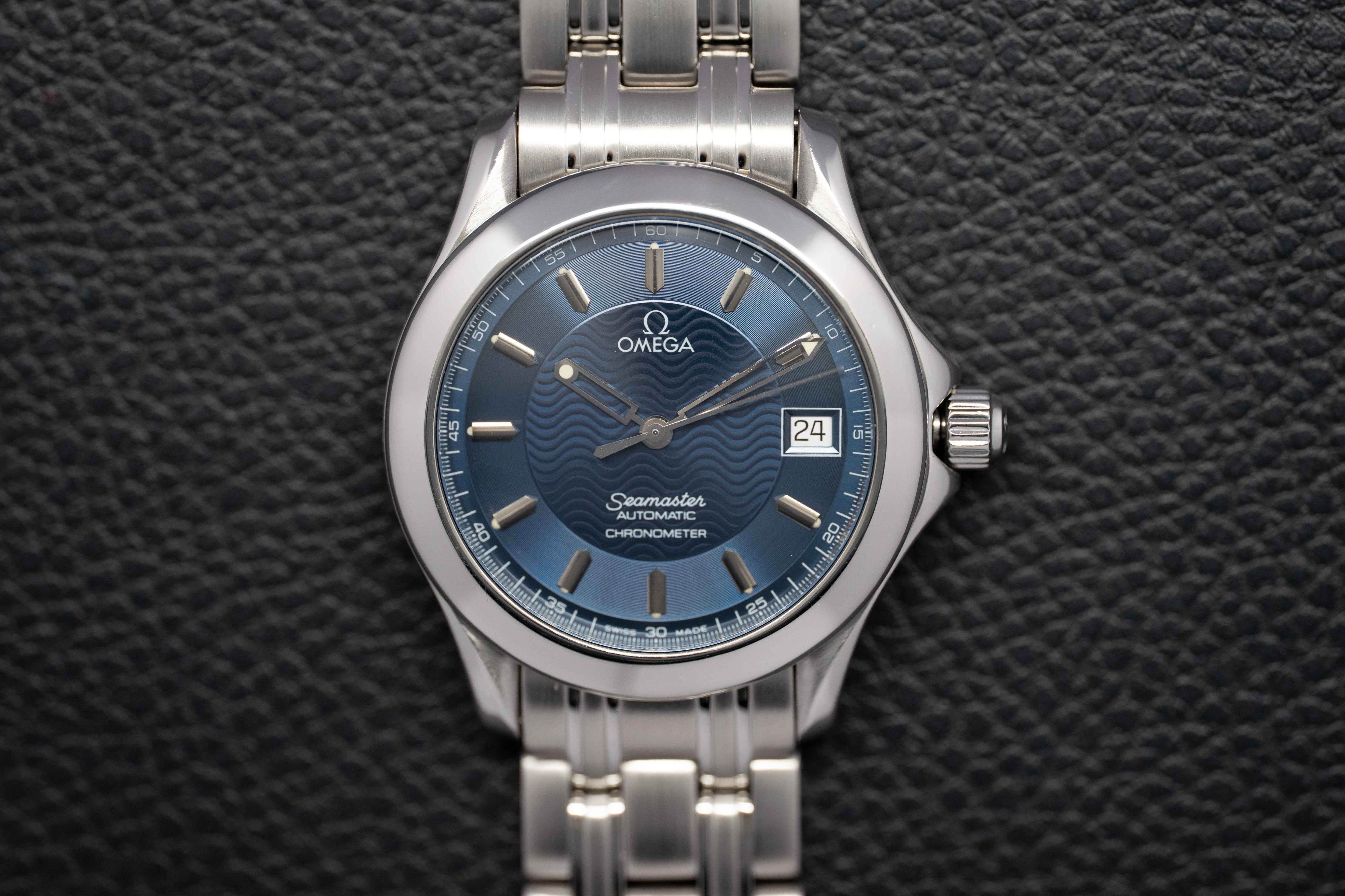 Omega Seamaster 120M 2501.89 Blue Dial 1986
