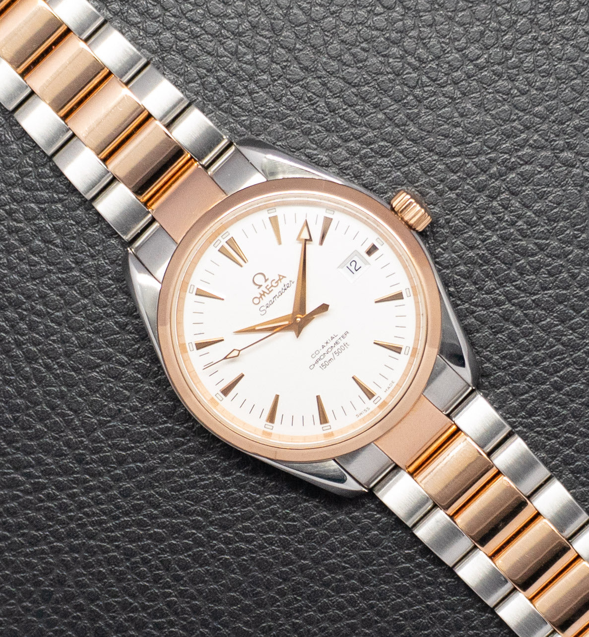 Omega Seamaster Aqua Terra 2303.30 White Dial 2008