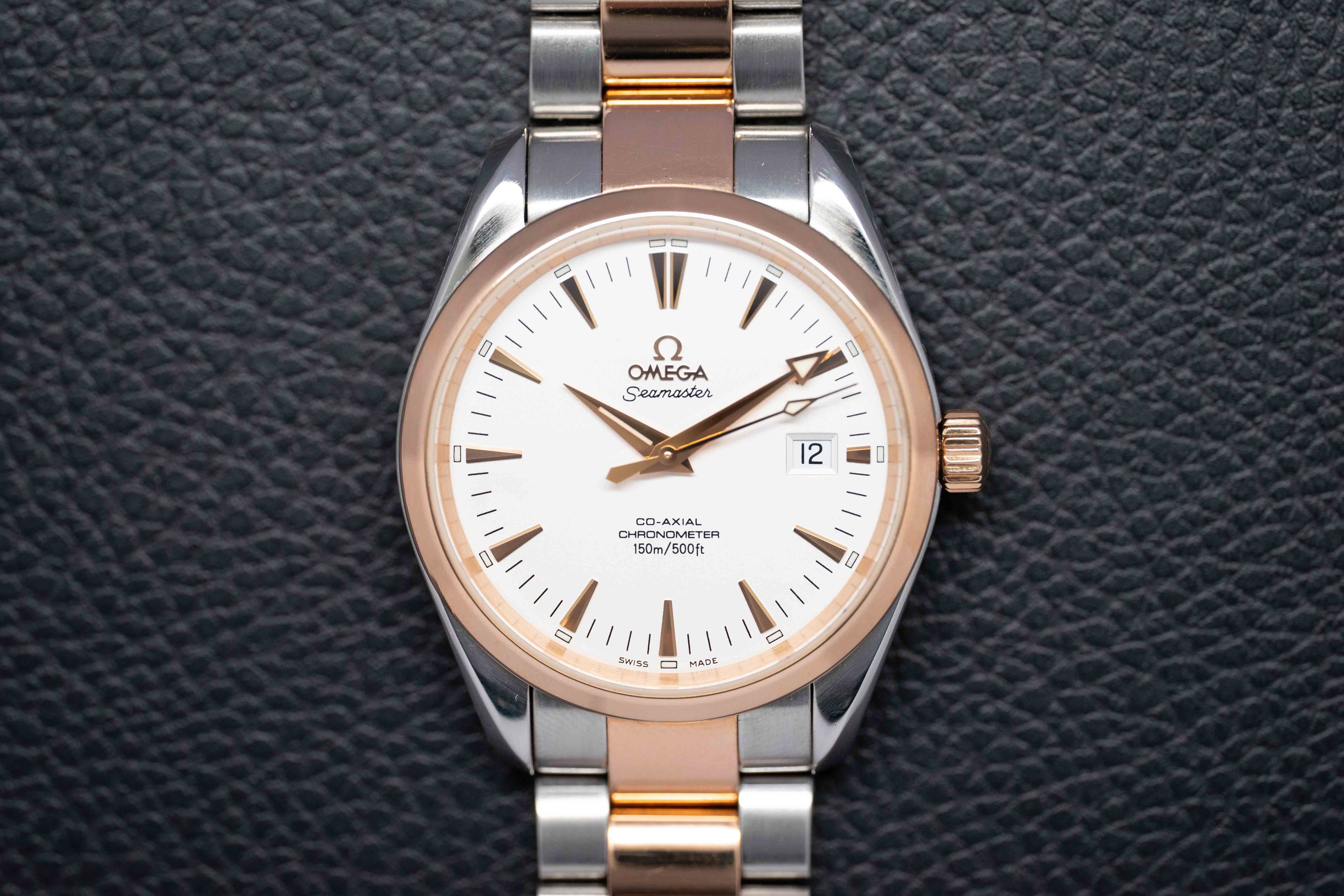 Omega Seamaster Aqua Terra 2303.30 White Dial 2008