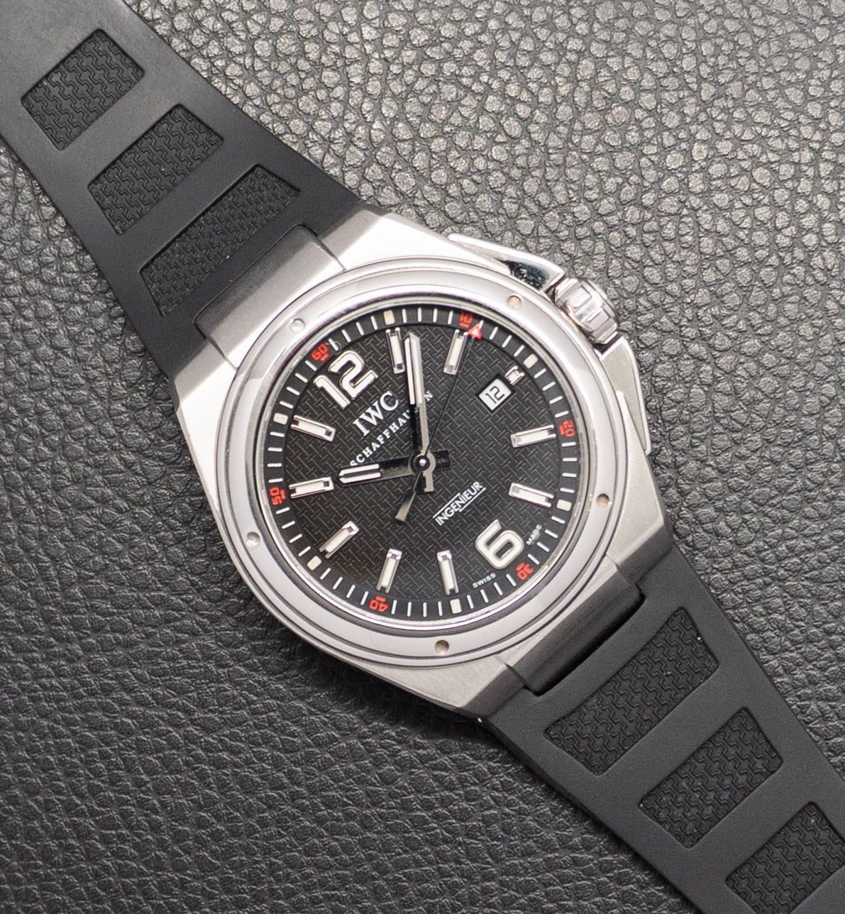 IWC Ingenieur Automatic Mission Earth IW323601 Black Dial 2014