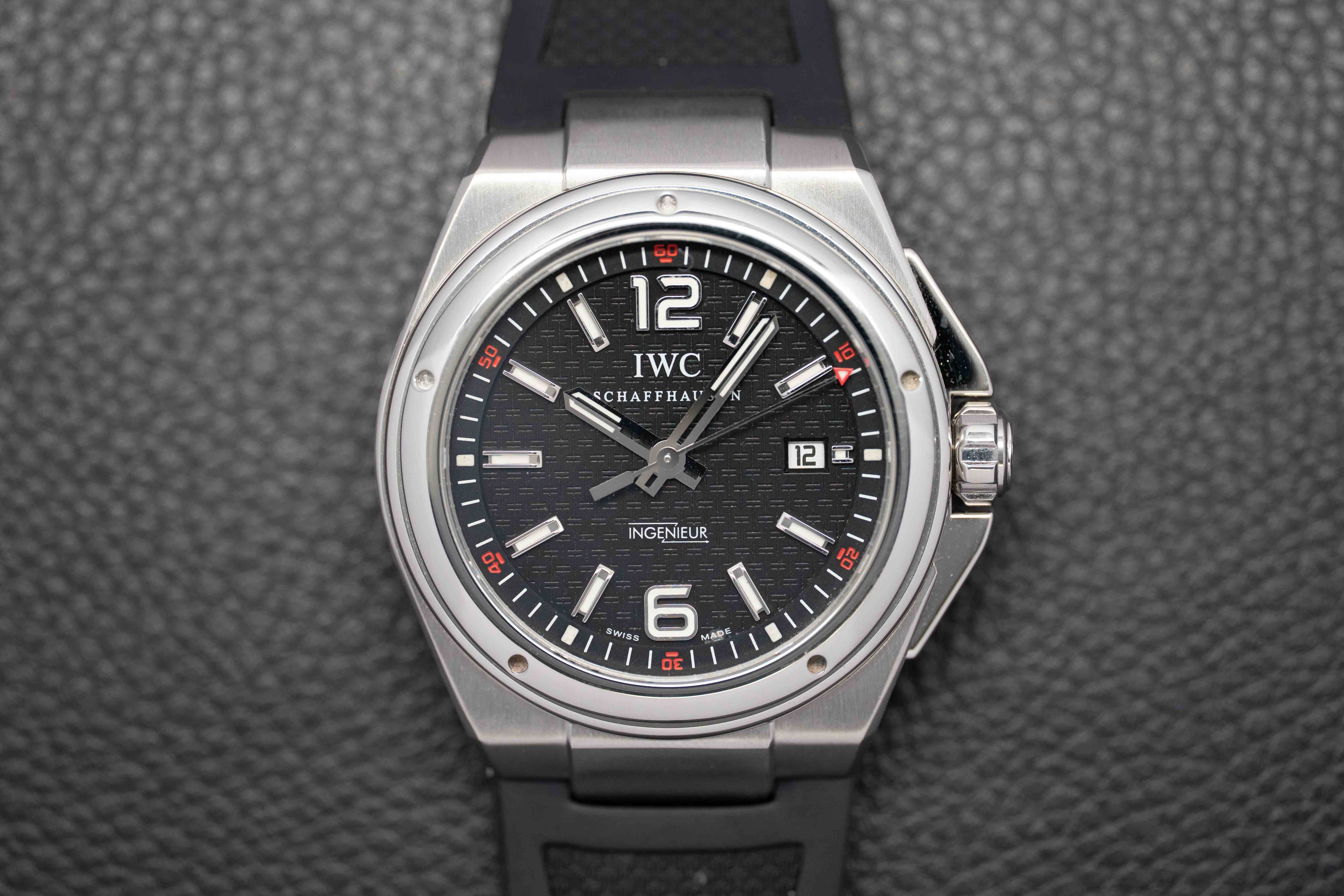 IWC Ingenieur Automatic Mission Earth IW323601 Black Dial 2014