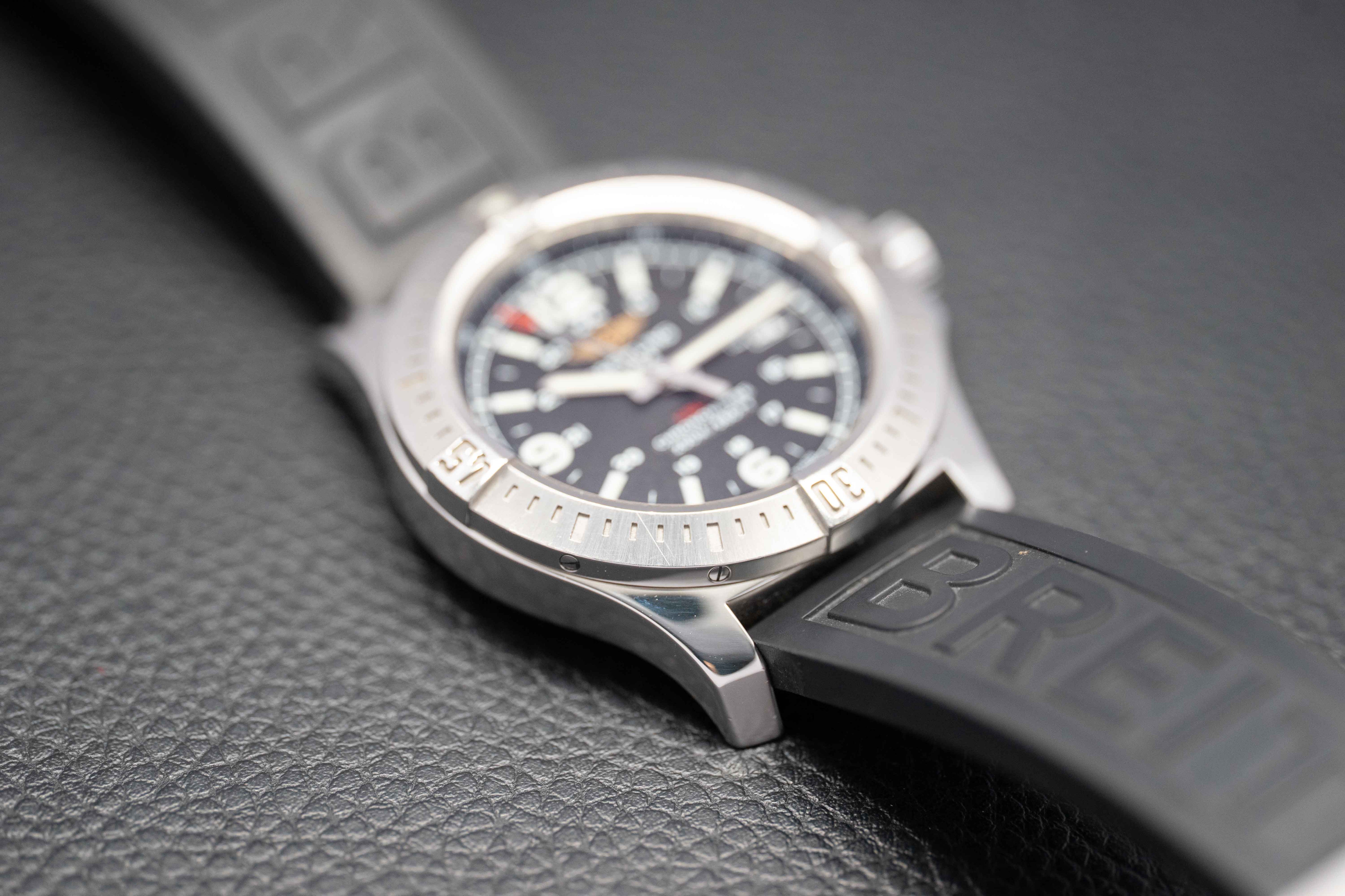 Breitling Colt A74388 Black Dial Fullset 2015 Box+Papers