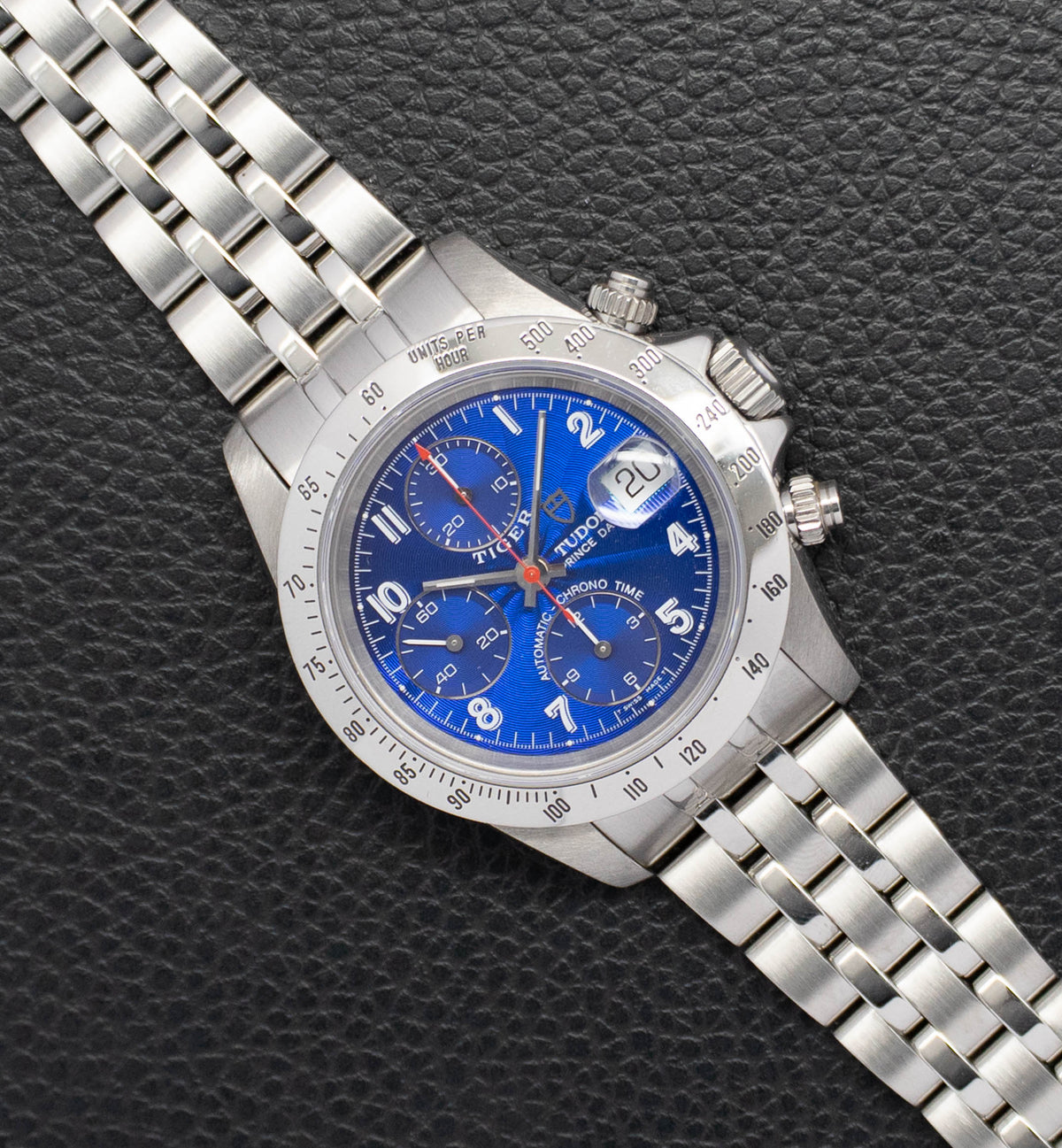 Tudor Oysterdate Small Block 79280 Blue Dial 2000