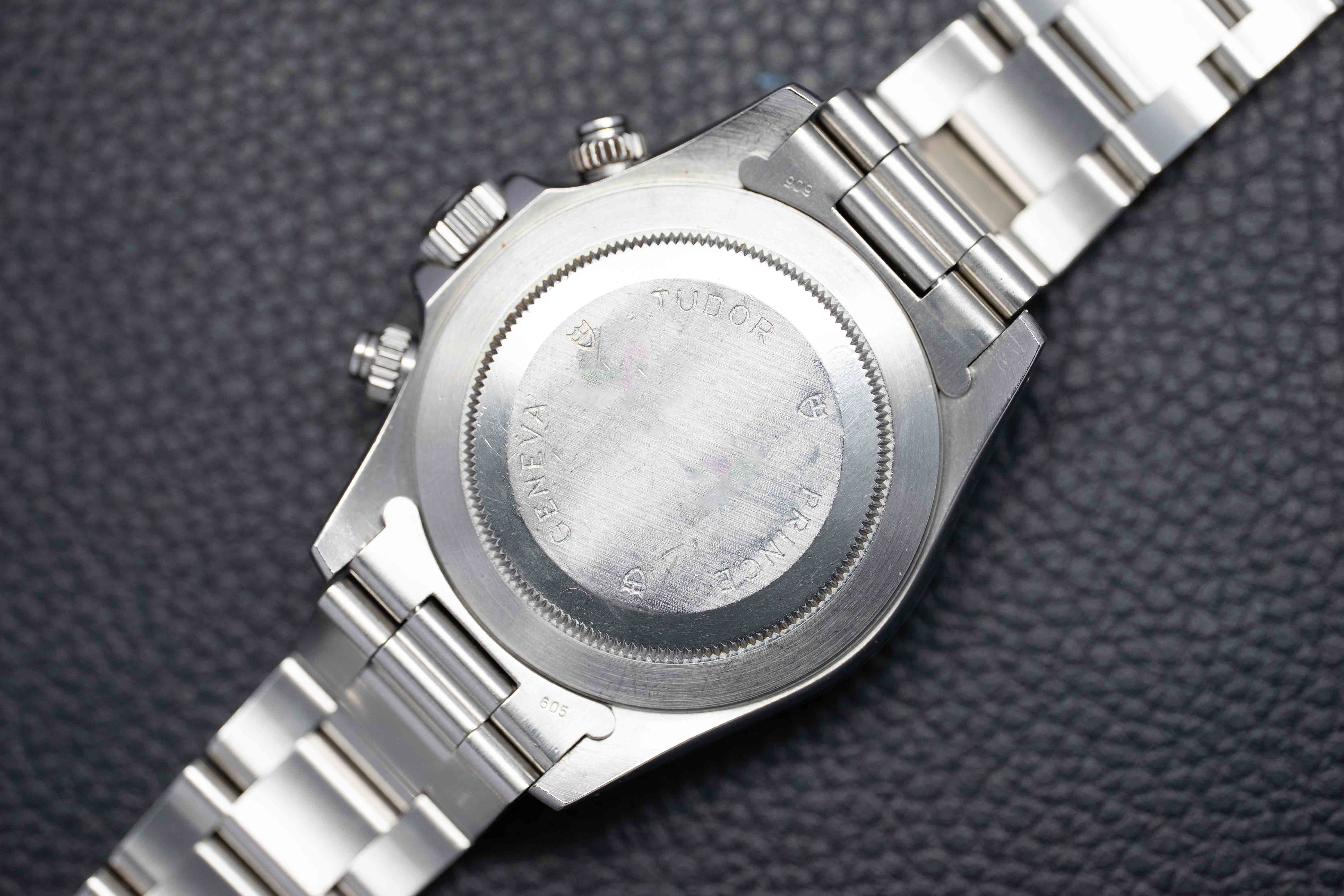 Tudor Prince Date 79260 Small Block 1998 Quadrante nero