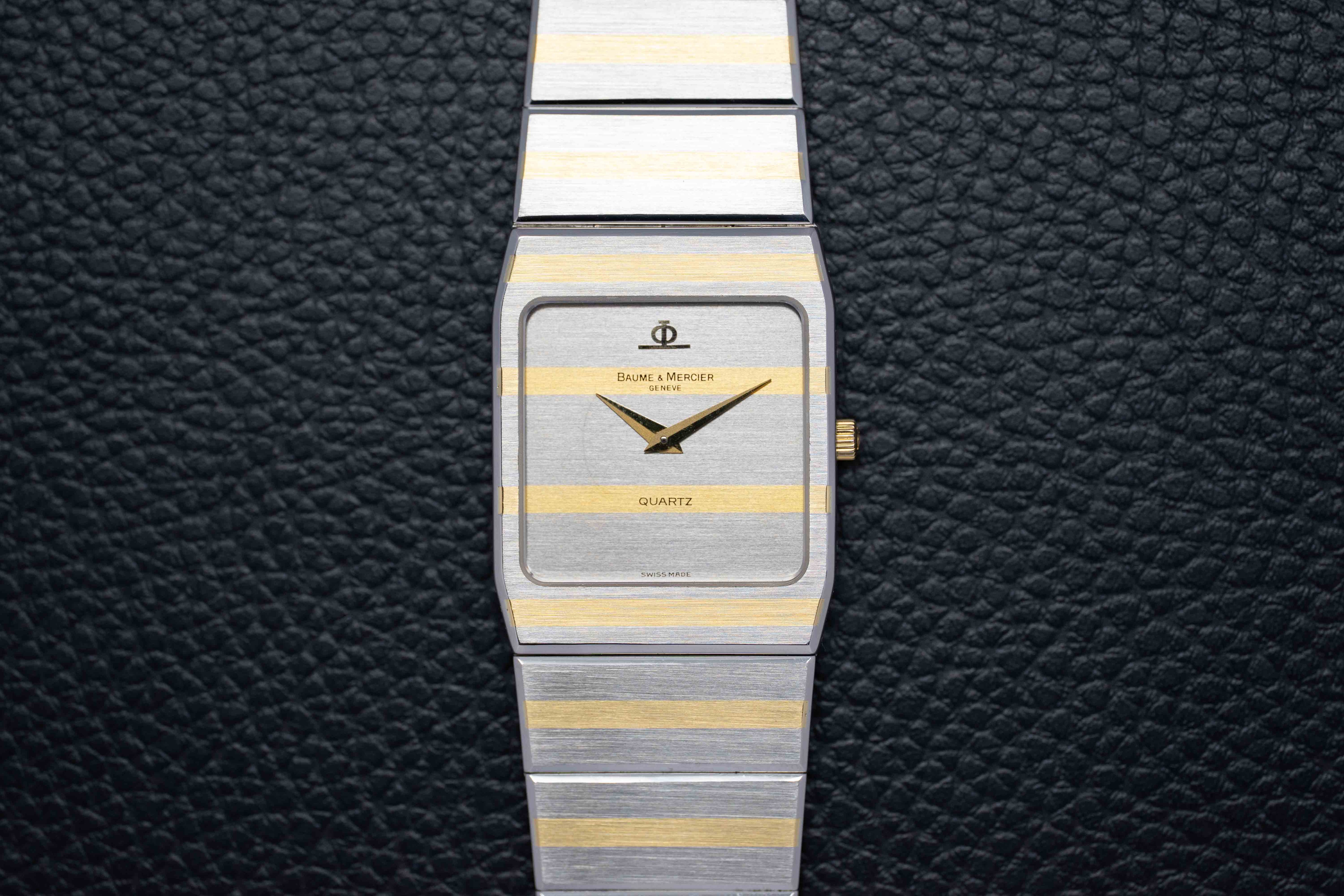 Baume & Mercier Monte Carlo 5739 Zebra Fullset 1982 Scatola+carta