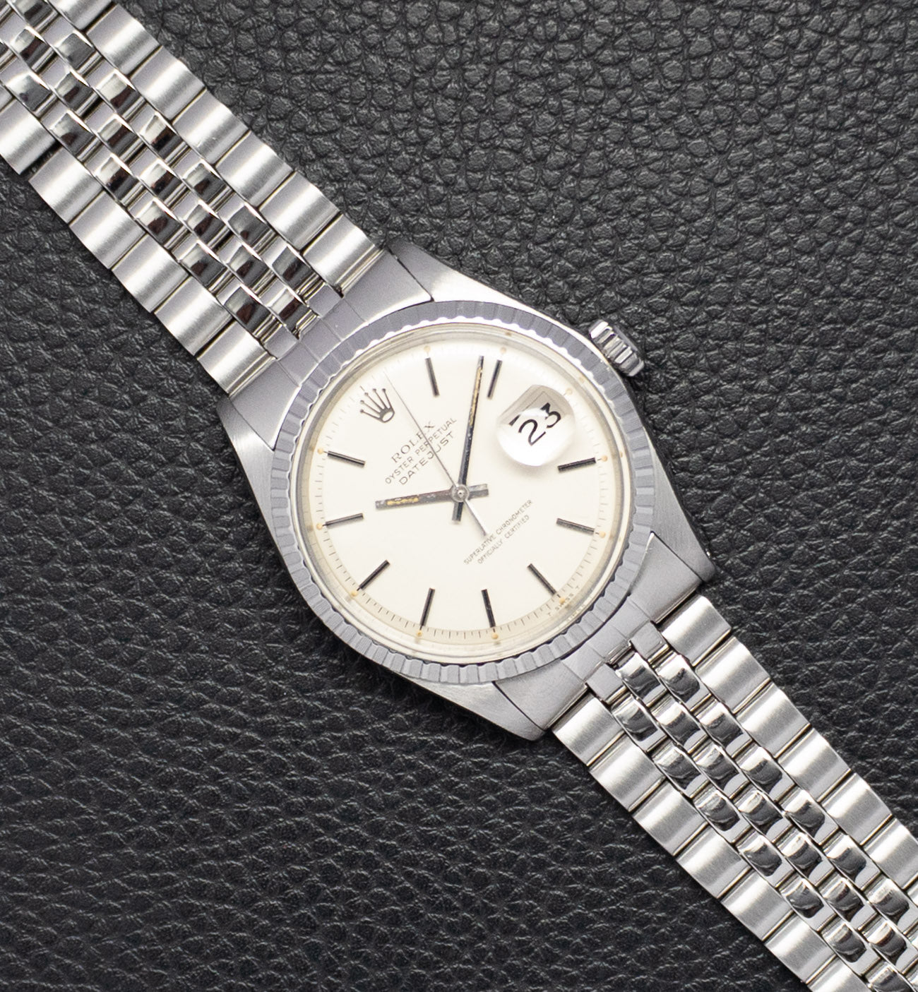 Rolex Datejust 1603 Silver Dial 1970