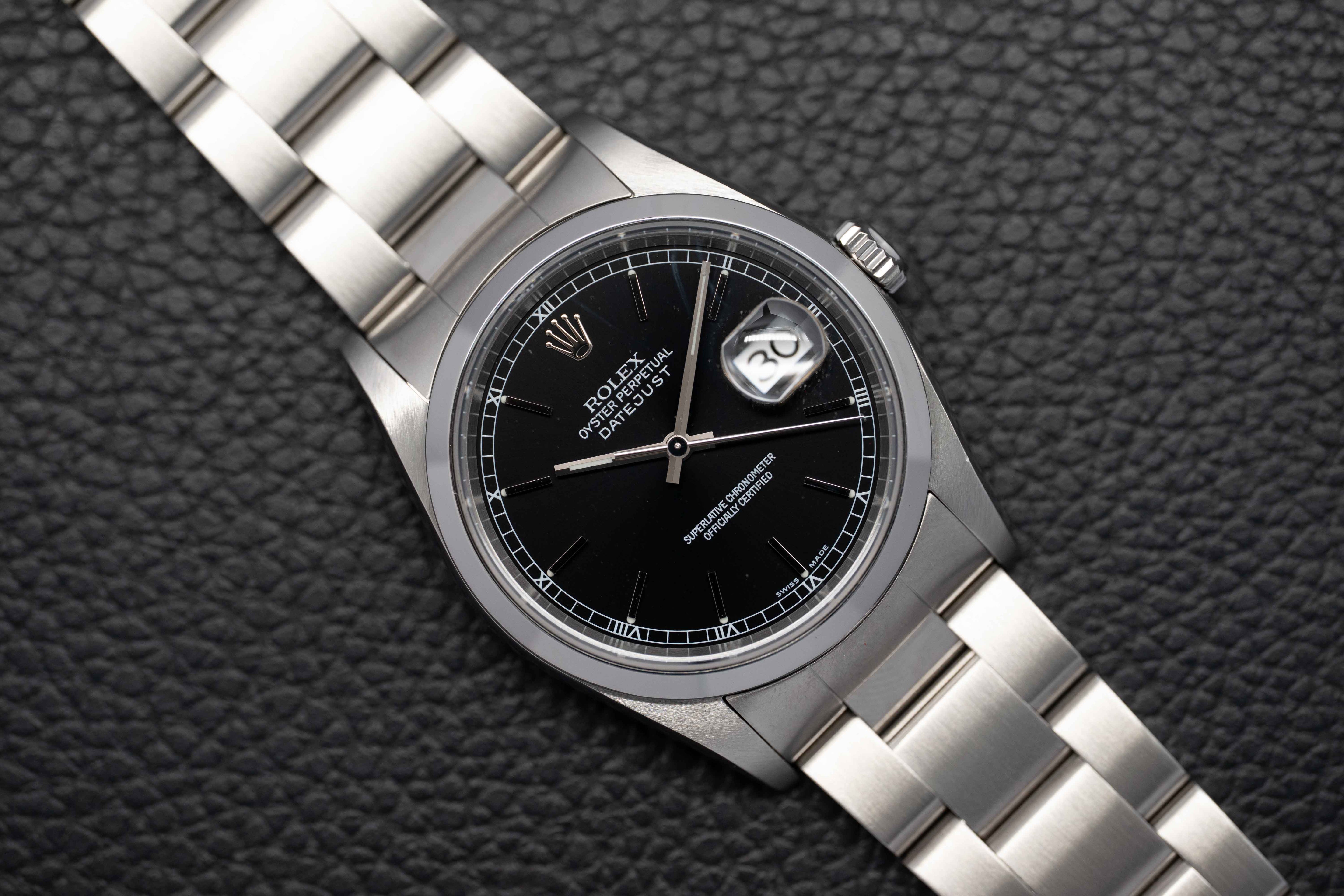 Rolex Datejust 16200 Black Dial 2004