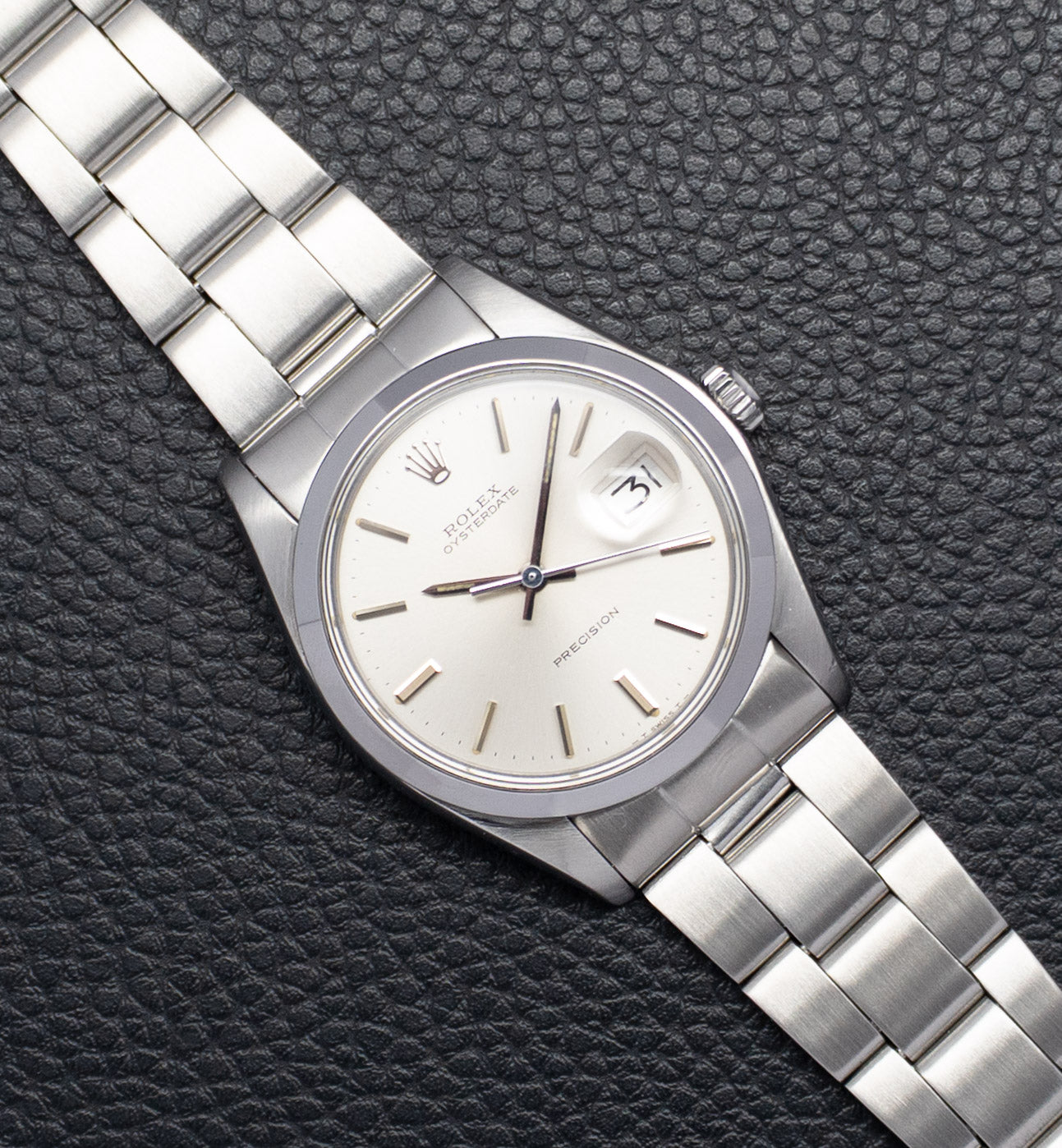 Rolex Oysterdate 6694 Silver Dial 1973