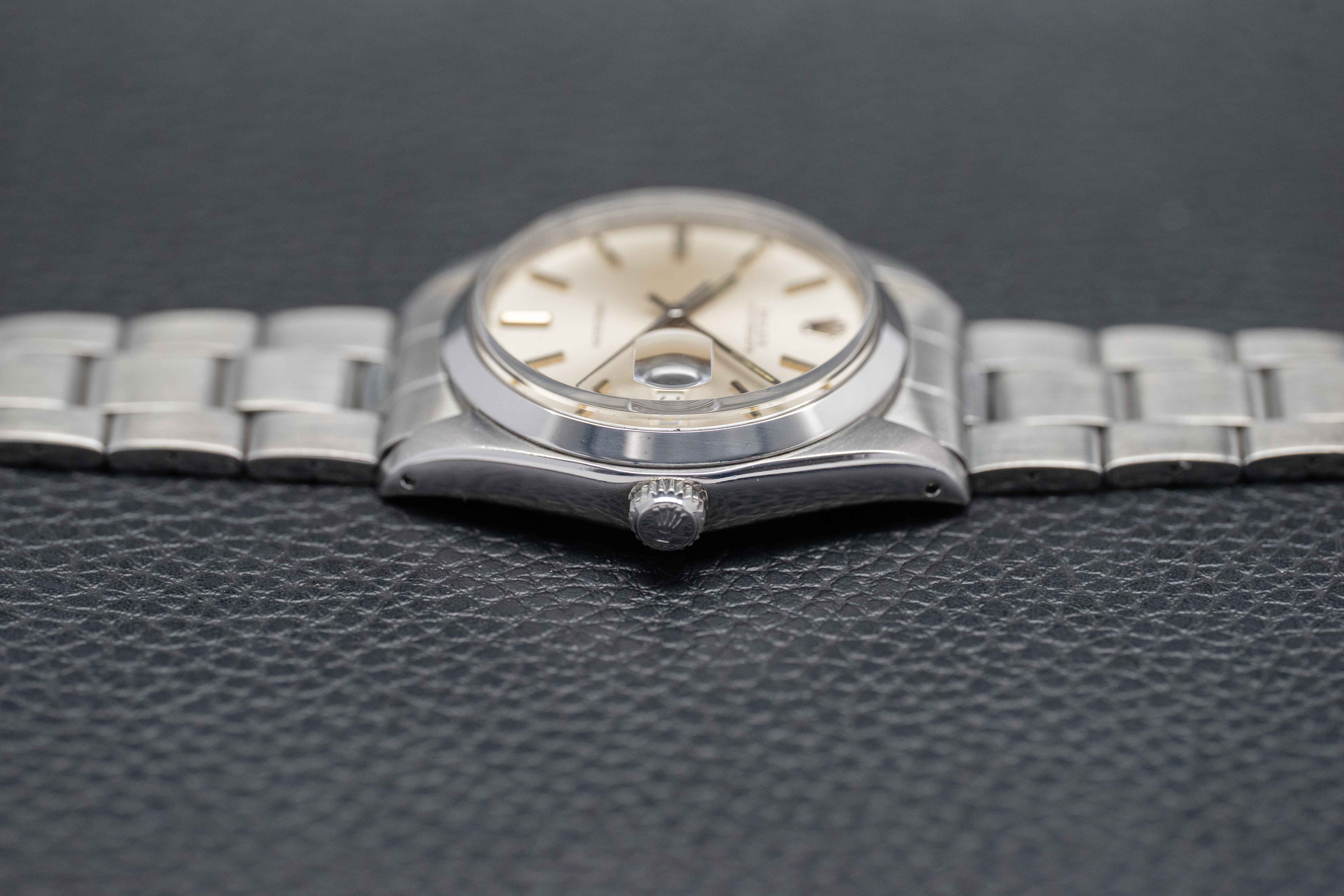 Rolex Oysterdate 6694 Silver Dial 1973
