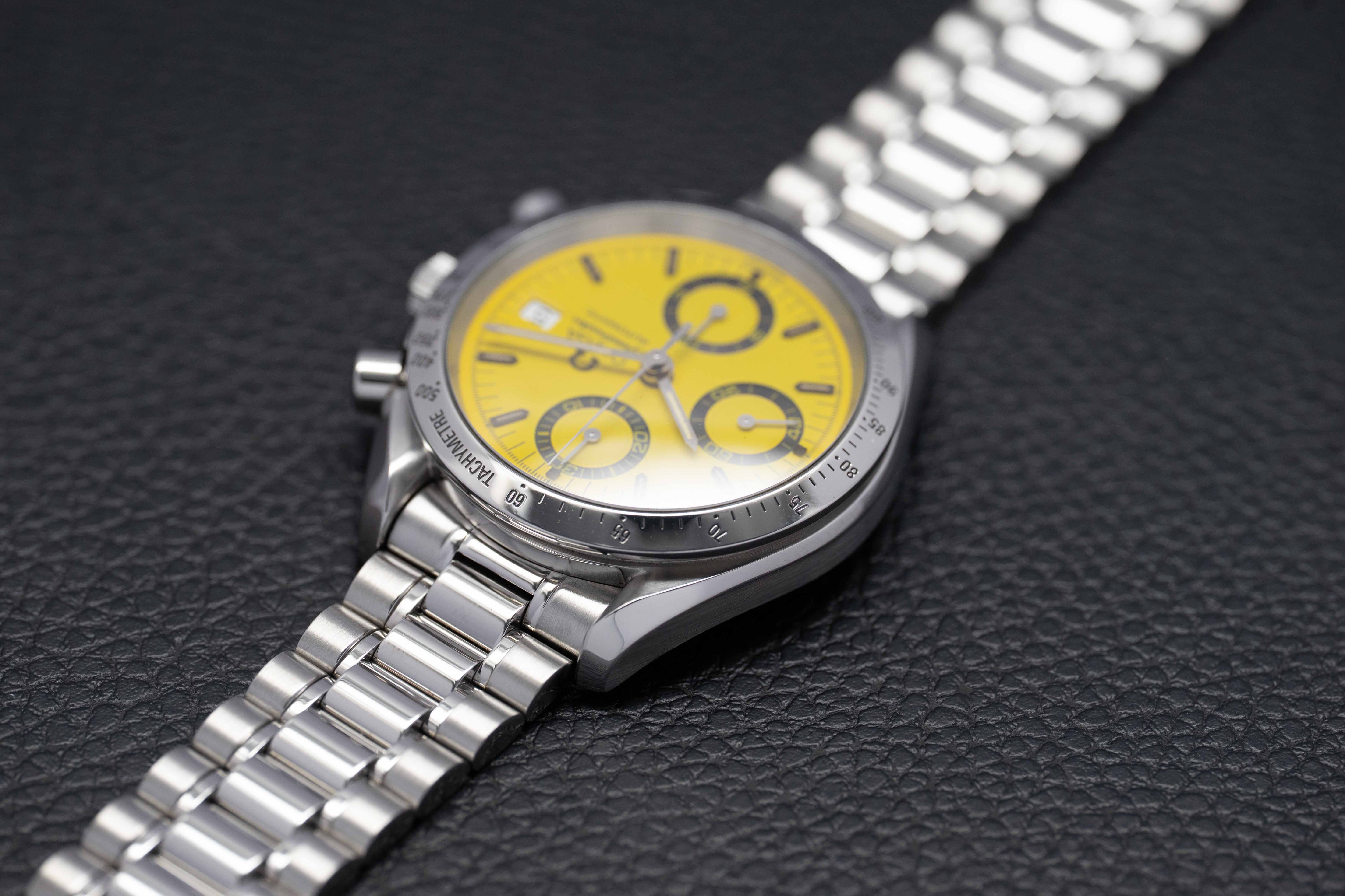Omega Speedmaster Date 3511.12 Yellow Dial 1995