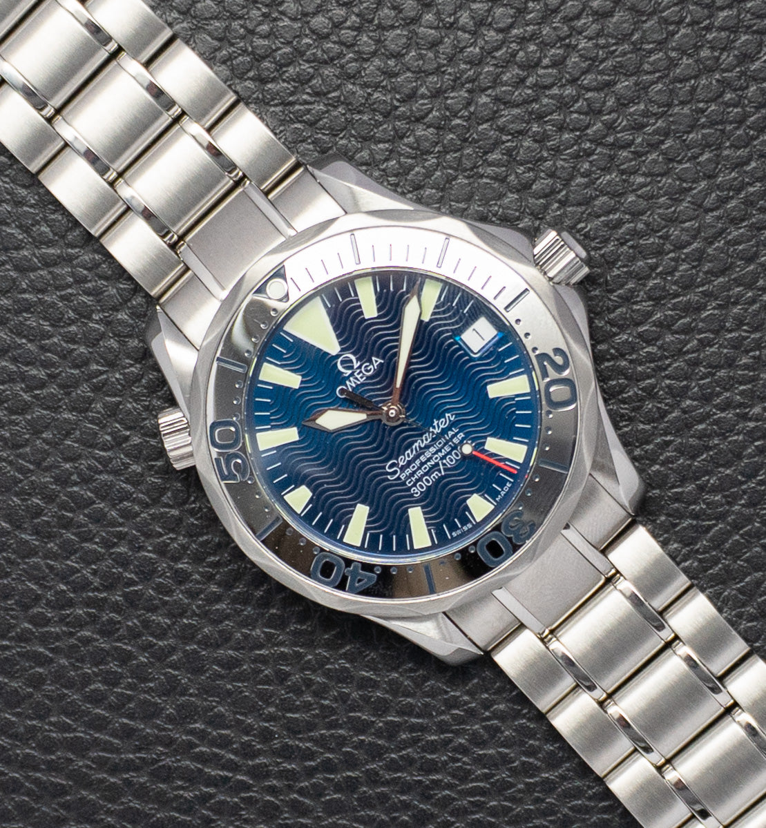 Omega Seamaster 300 2554.80 Blue Dial 2006