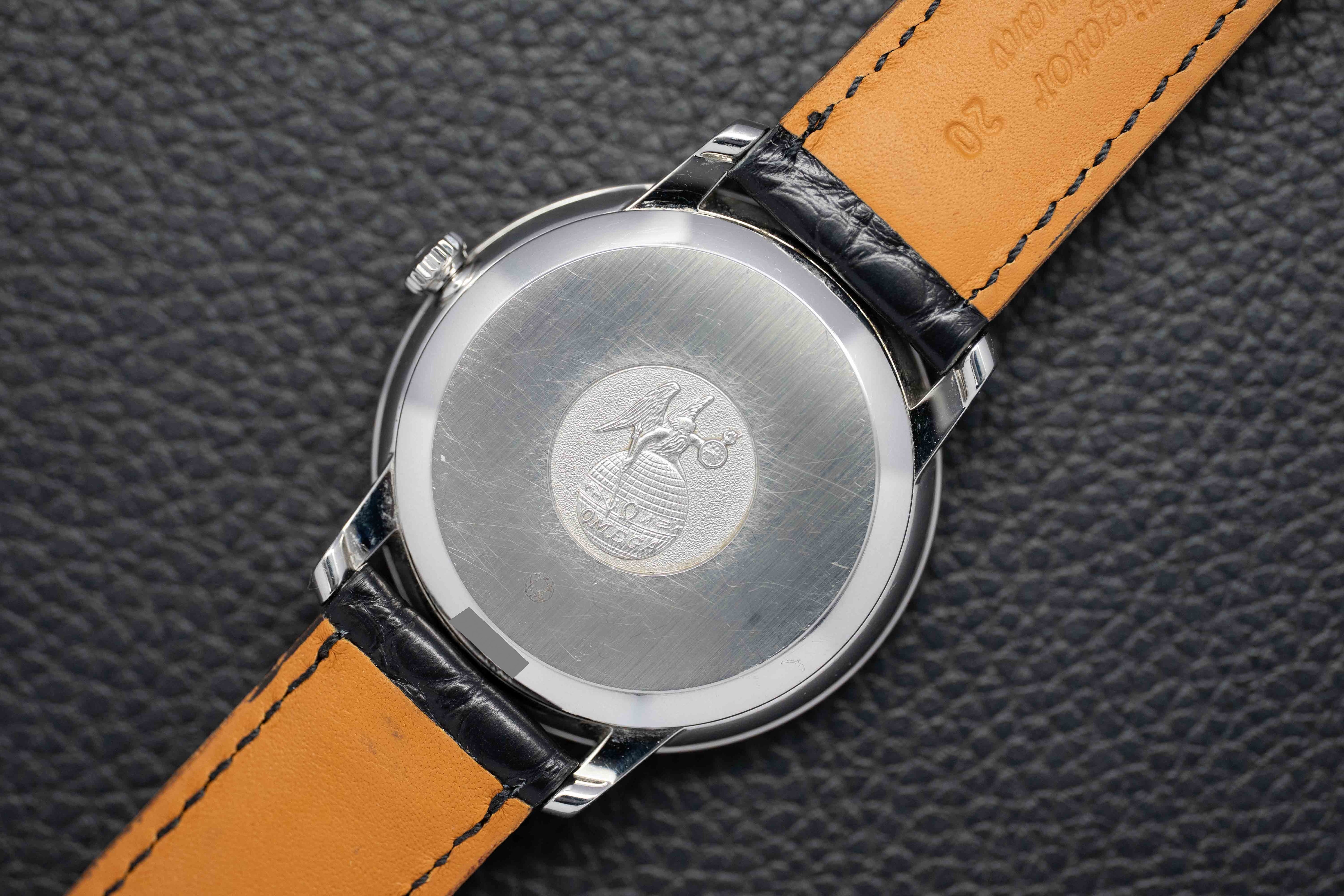 Omega De Ville Prestige 424.13.40.20.02.002 Silver Dial 2010