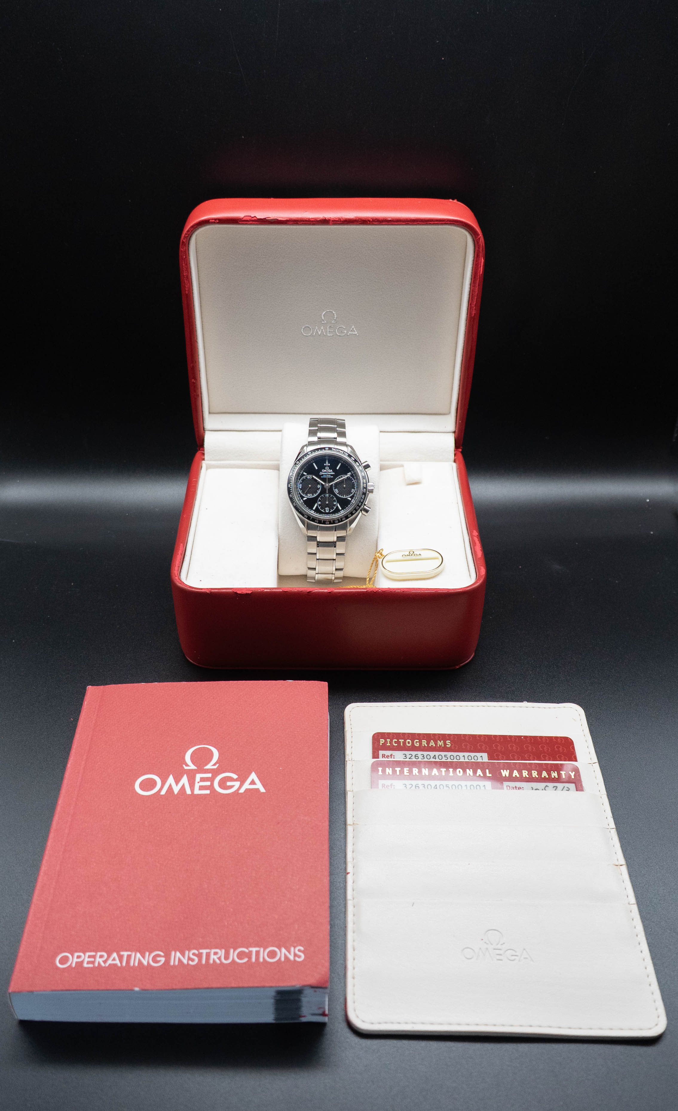 Omega Speedmaster Racing 326.30.40.50.01.001 Fullset 2015 Box+Paper