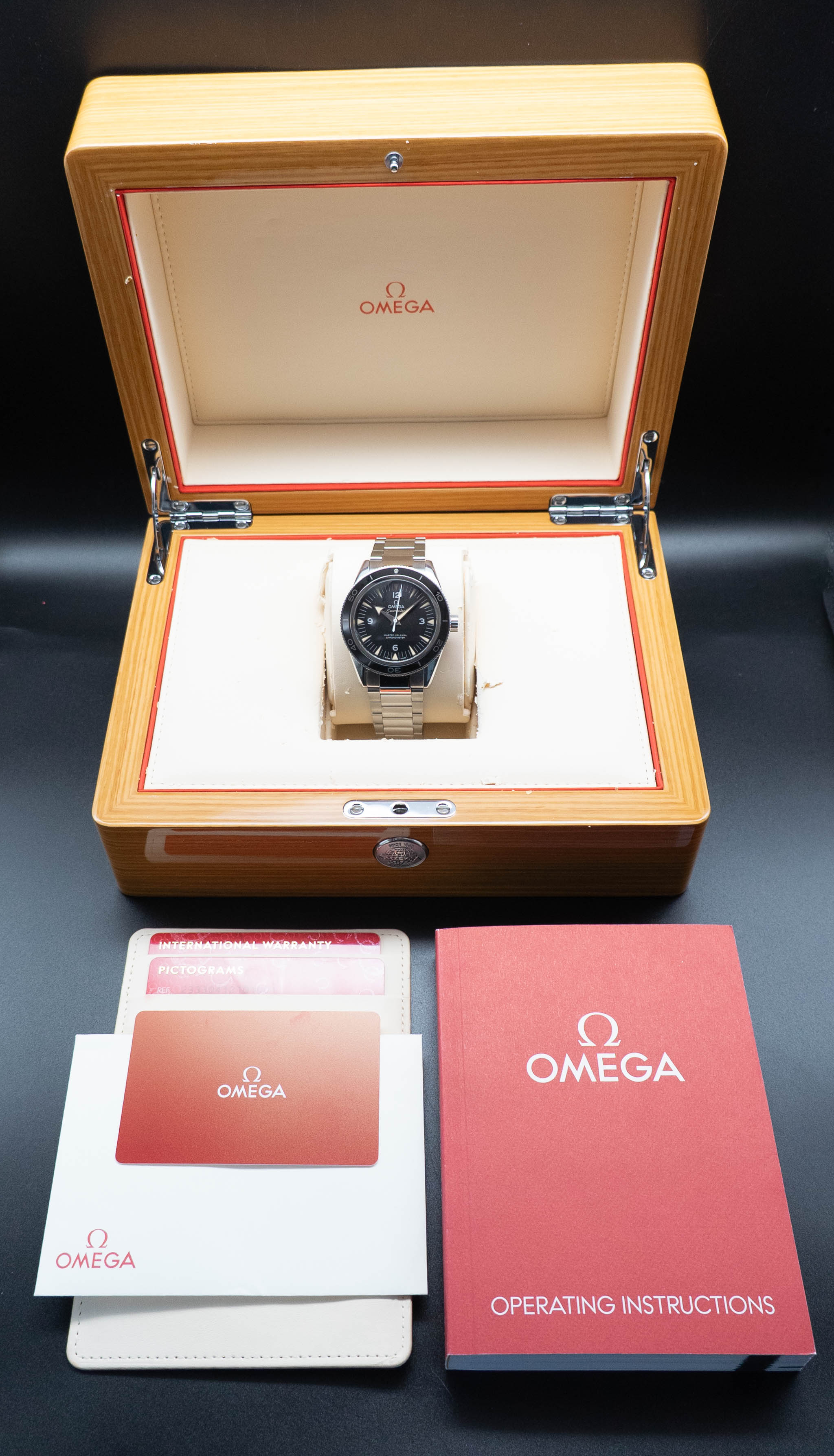 Omega Seamaster 300 233.30.41.21.01.001 Fullset 2017 Box+Papers