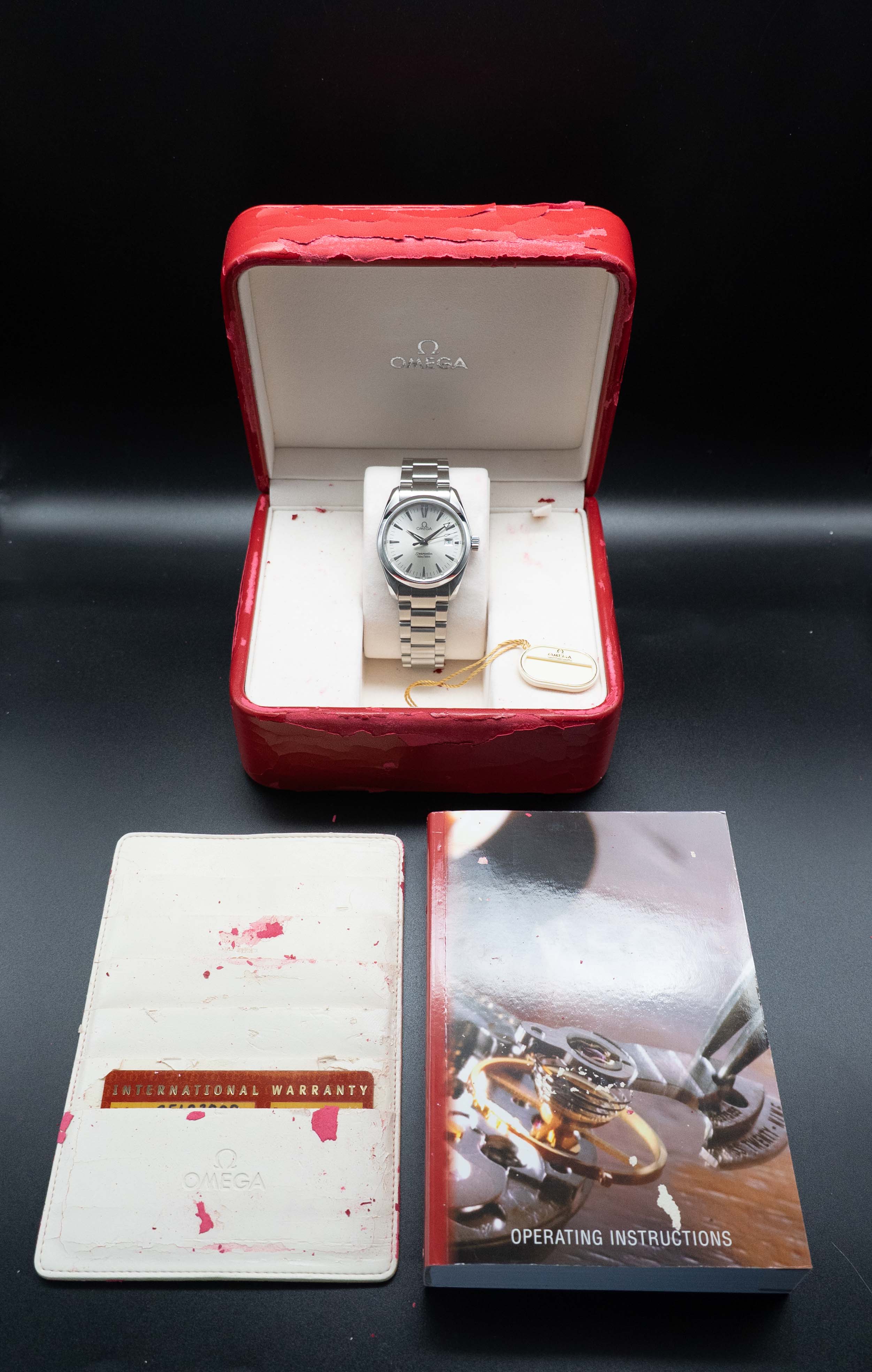 Omega Seamaster Aqua Terra 2518.30 Fullset 2006 Box+Papers