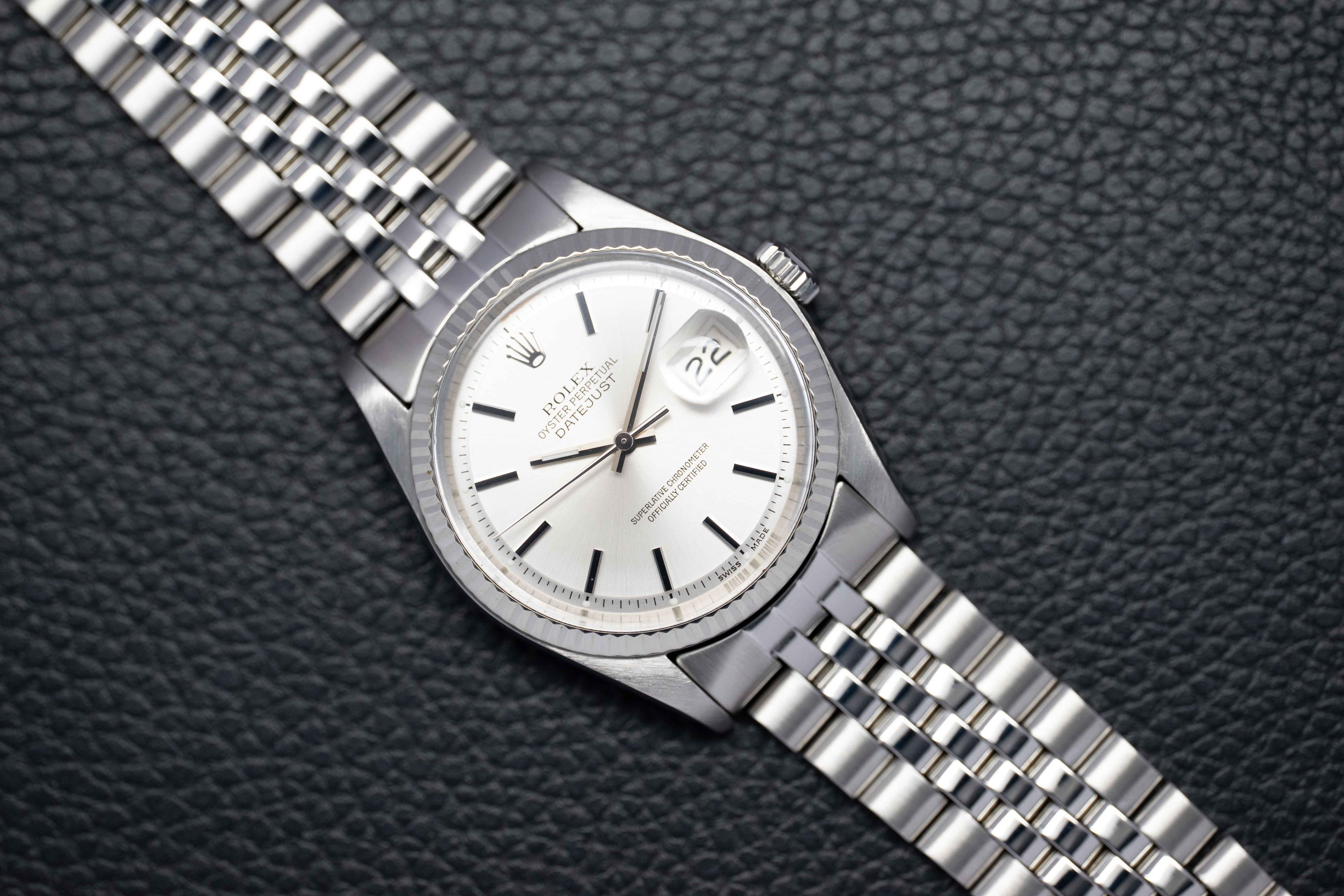 Rolex Datejust 1601 Silver Dial 1976