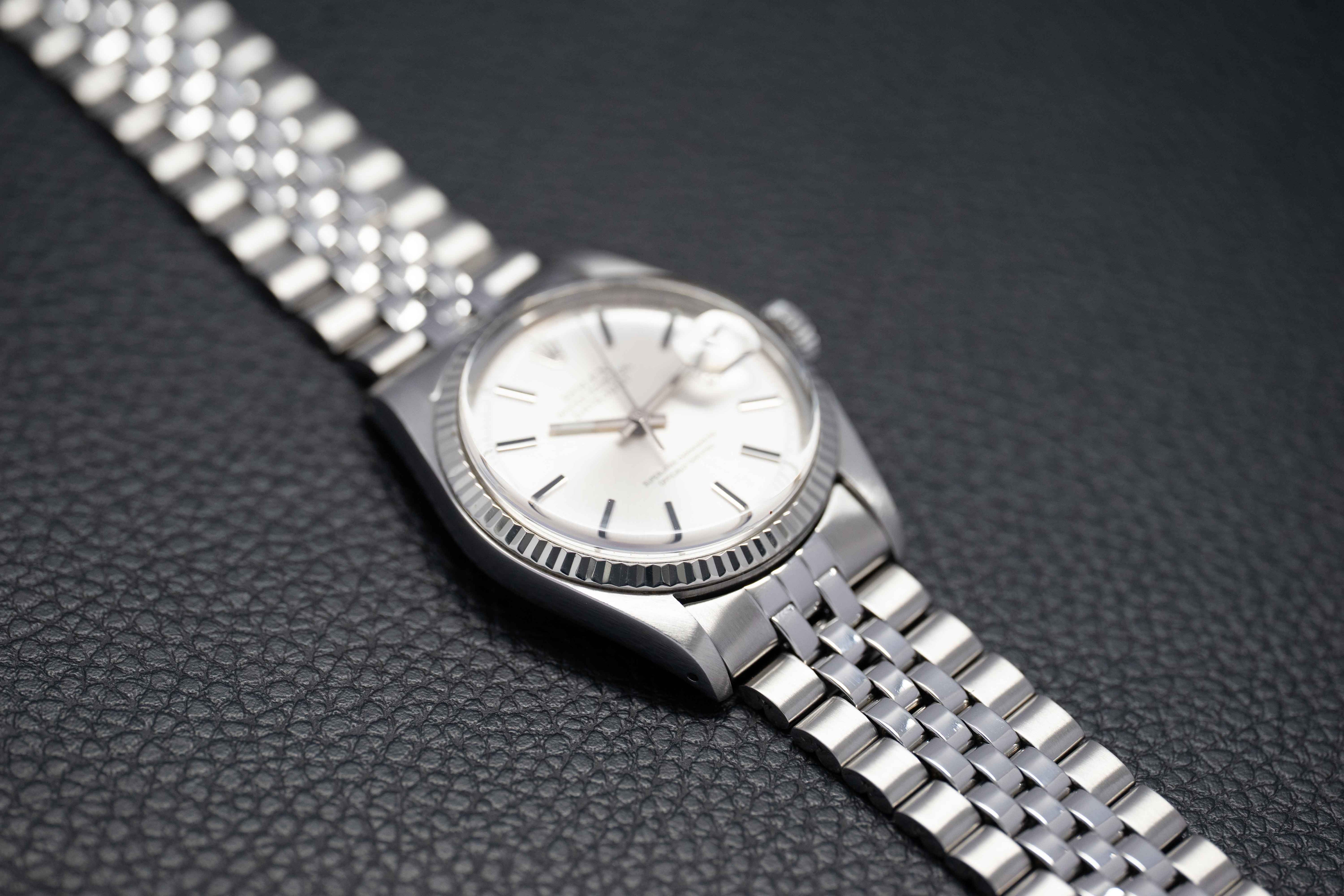 Rolex Datejust 1601 Silver Dial 1976