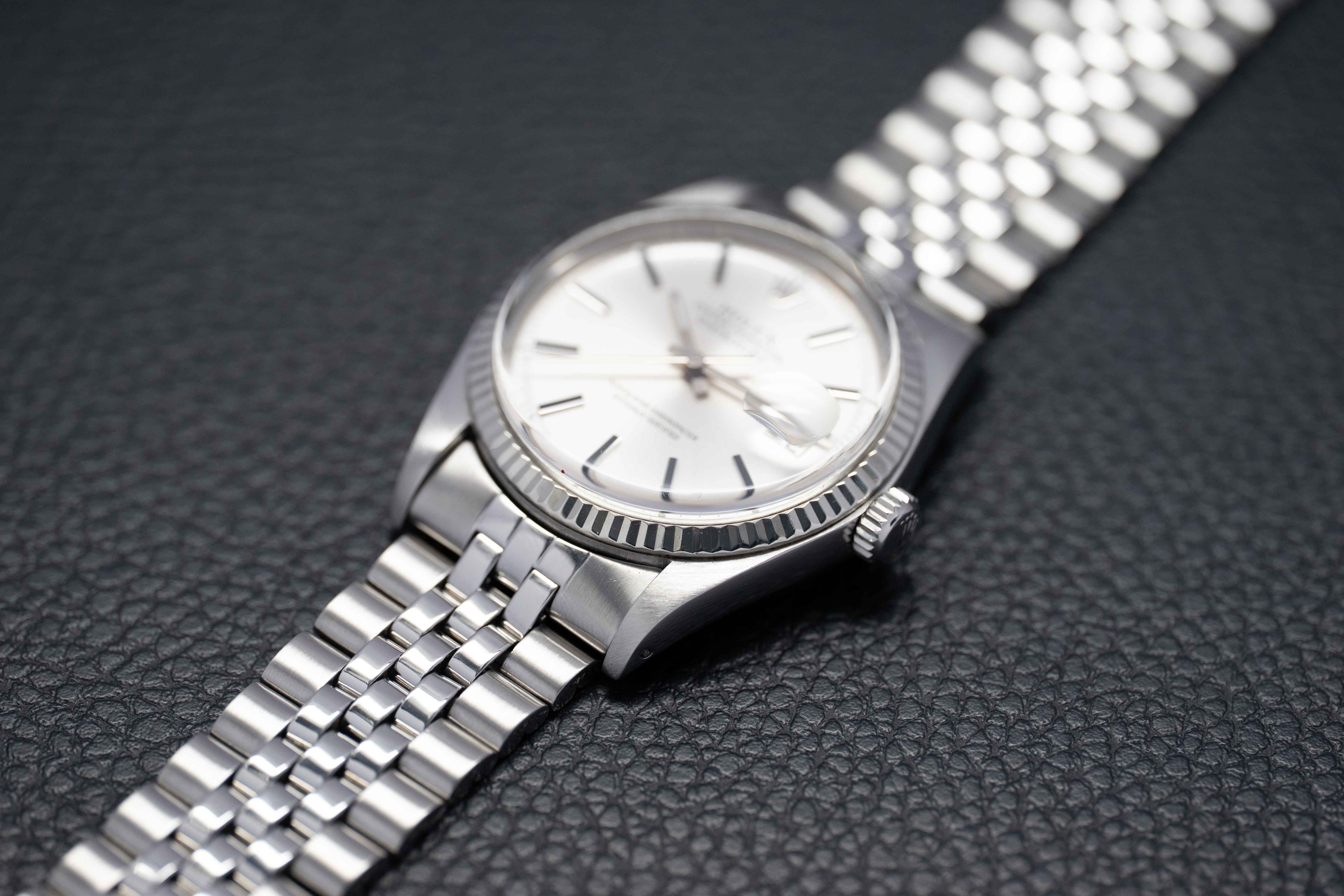 Rolex Datejust 1601 Silver Dial 1976