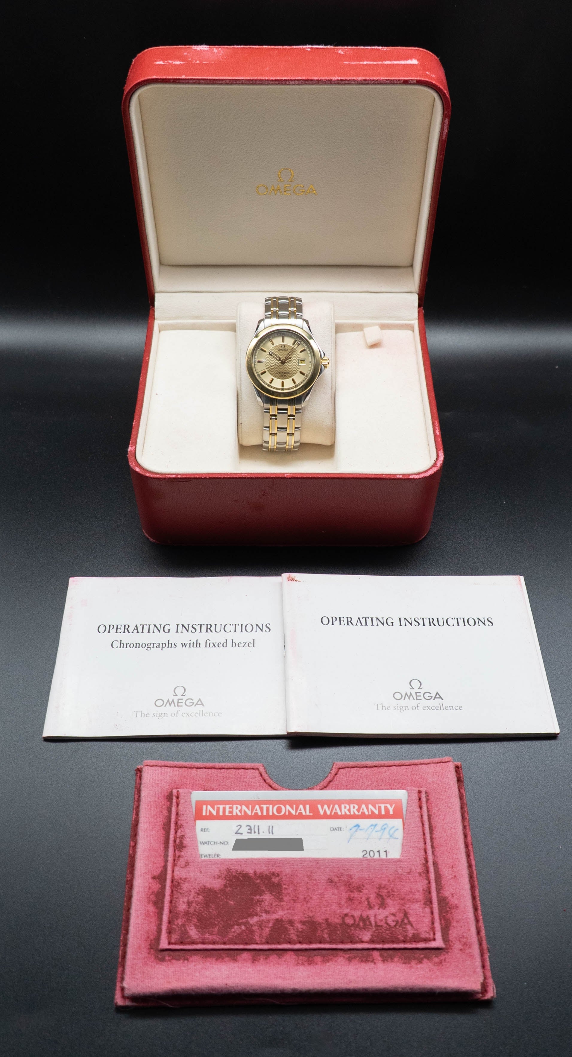 Omega Seamaster 120M 2311.11 Fullset 1994 Scatola+carteggiatura