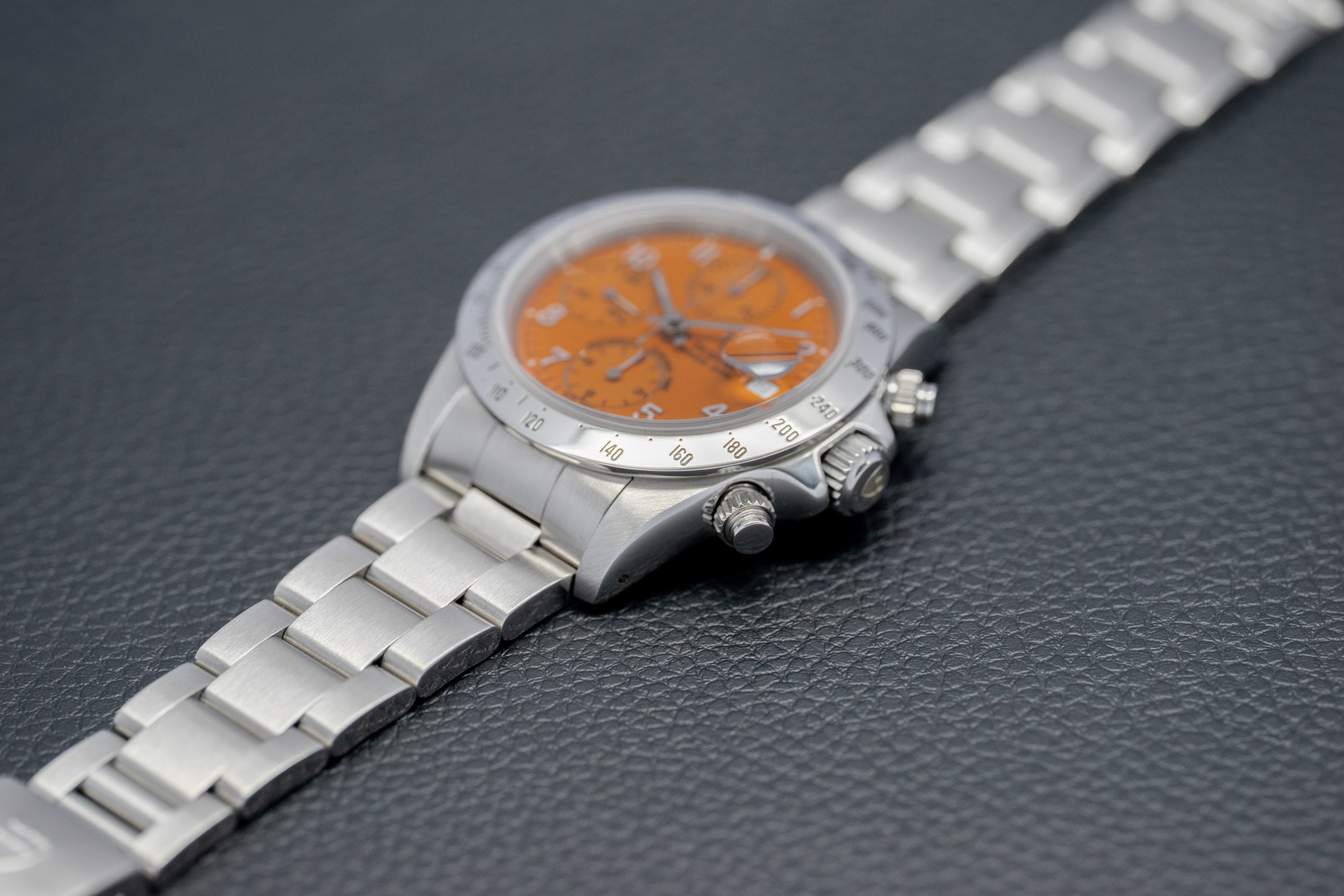 Tudor Prince Date 79280 Orange Fullset 2001 Box+Papers