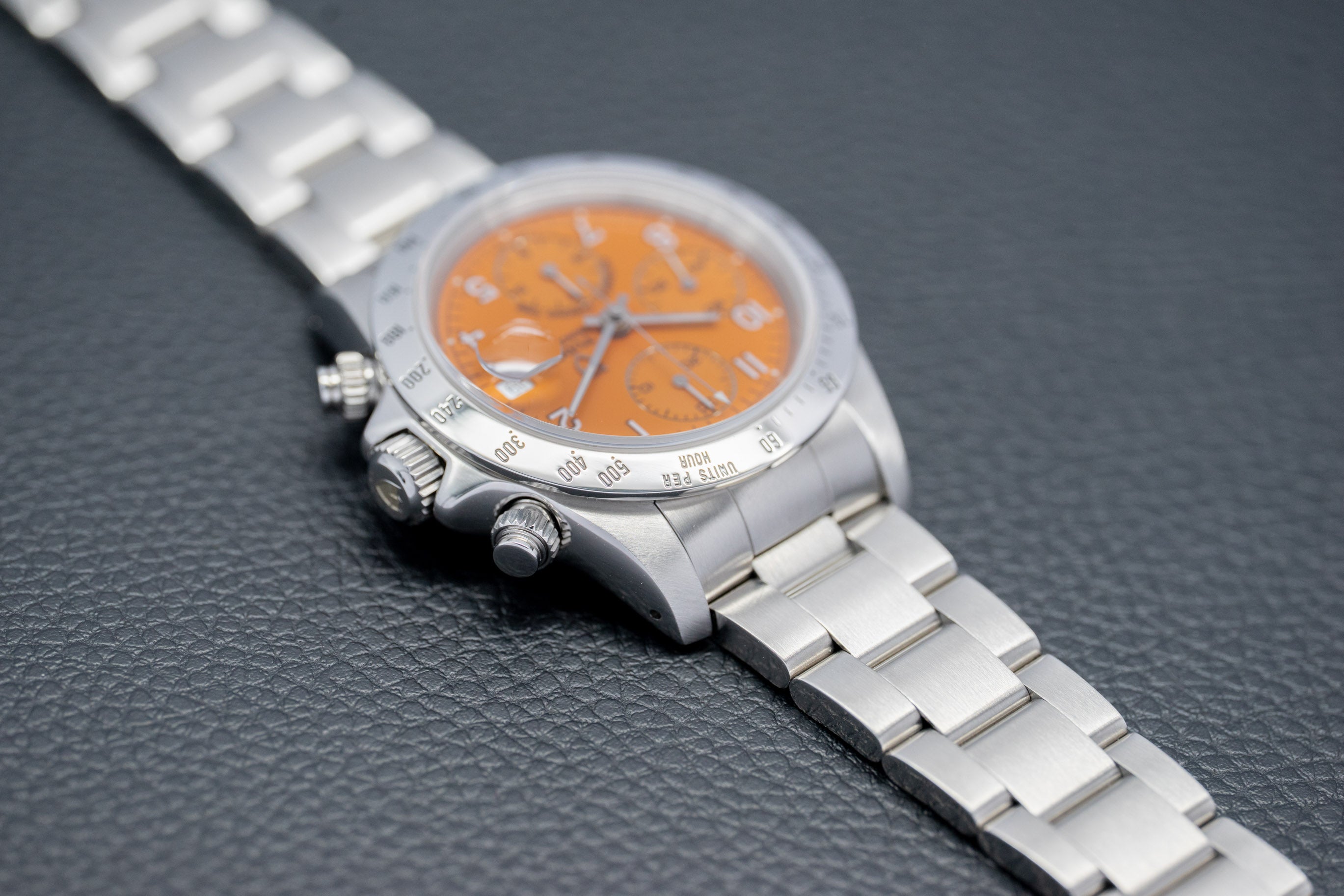 Tudor Prince Date 79280 Orange Fullset 2001 Box+Papers