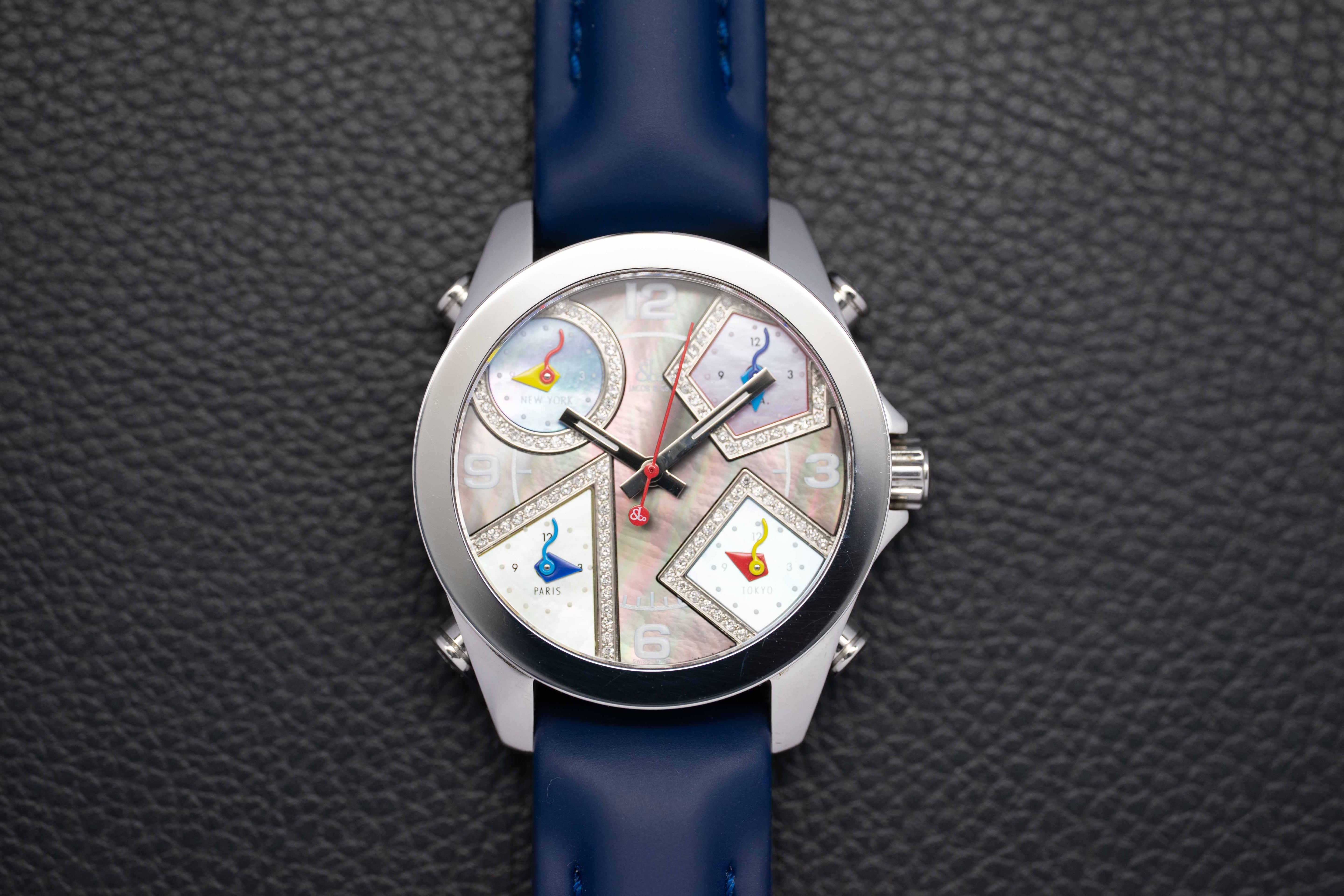 Jacob & CO 5 Time Zones A5291 Diamonds
