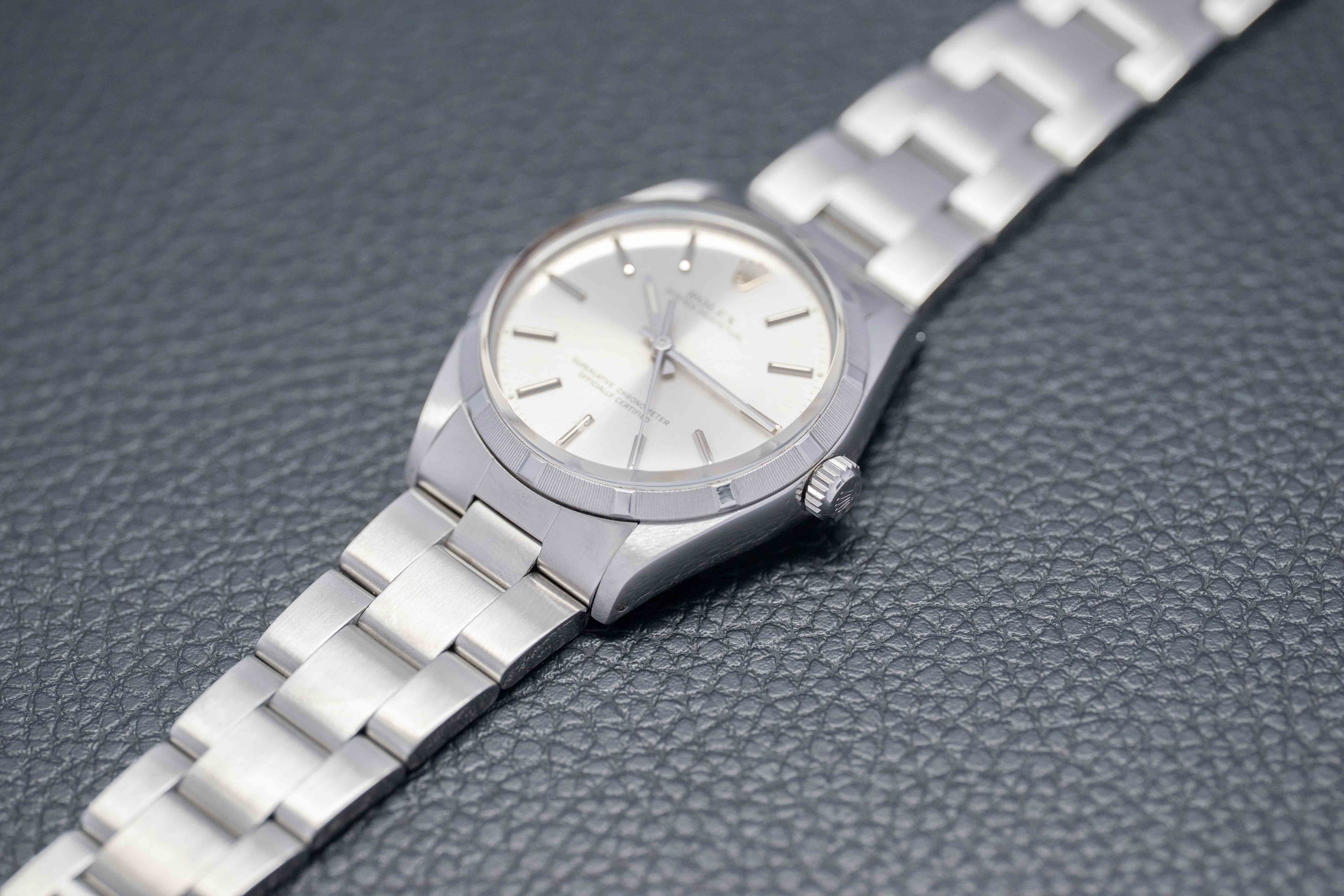 Rolex Oyster Perpetual 1003 Silver Dial 1987