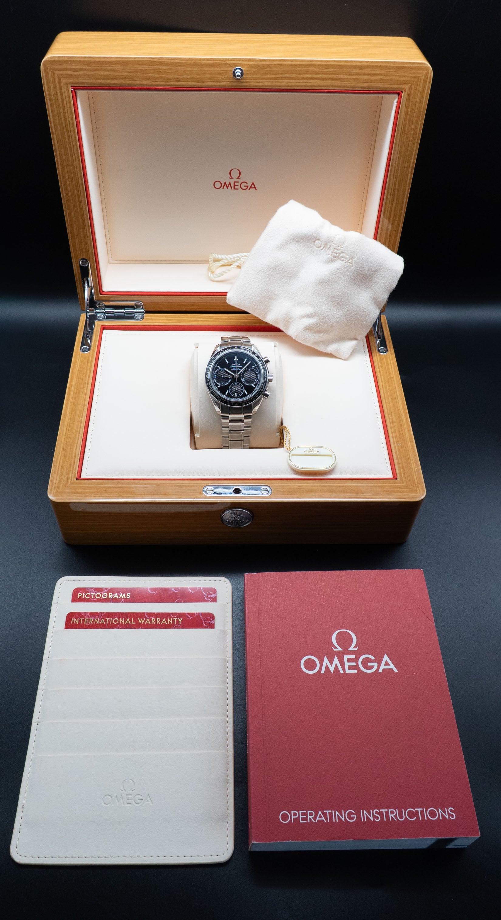 Omega Speedmaster Racing 326.30.40.50.01.001 Fullset 2020 Box+Papers
