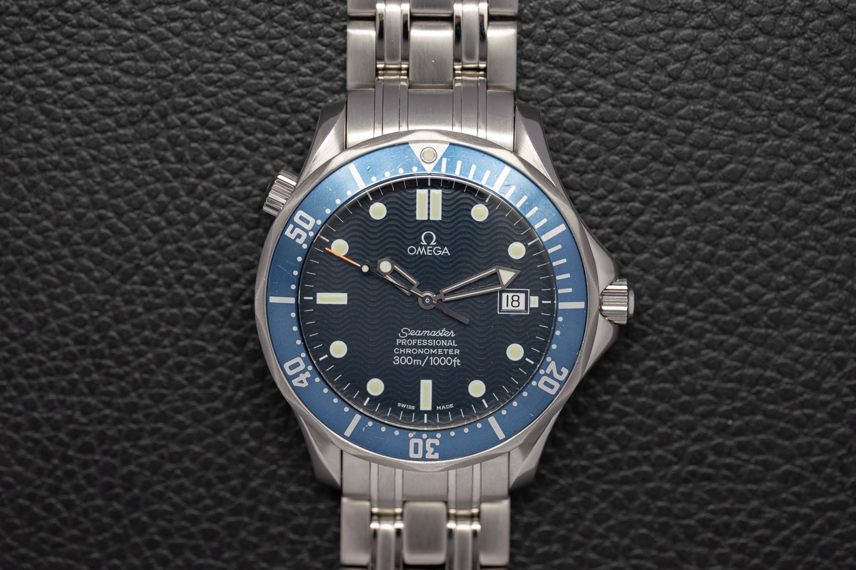 Omega Seamaster 300 2531.80 Blue Dial 2006