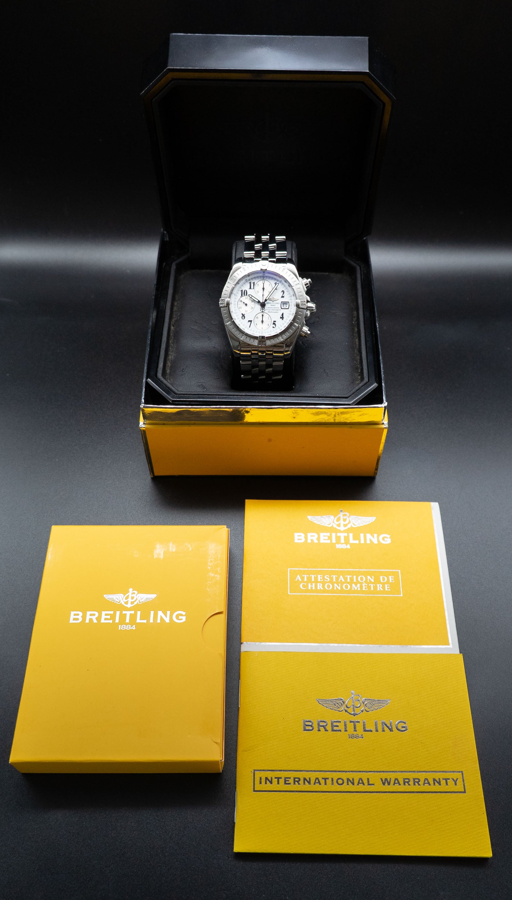 Breitling Chronomat A13356 Fullset 2007 Box+Papers