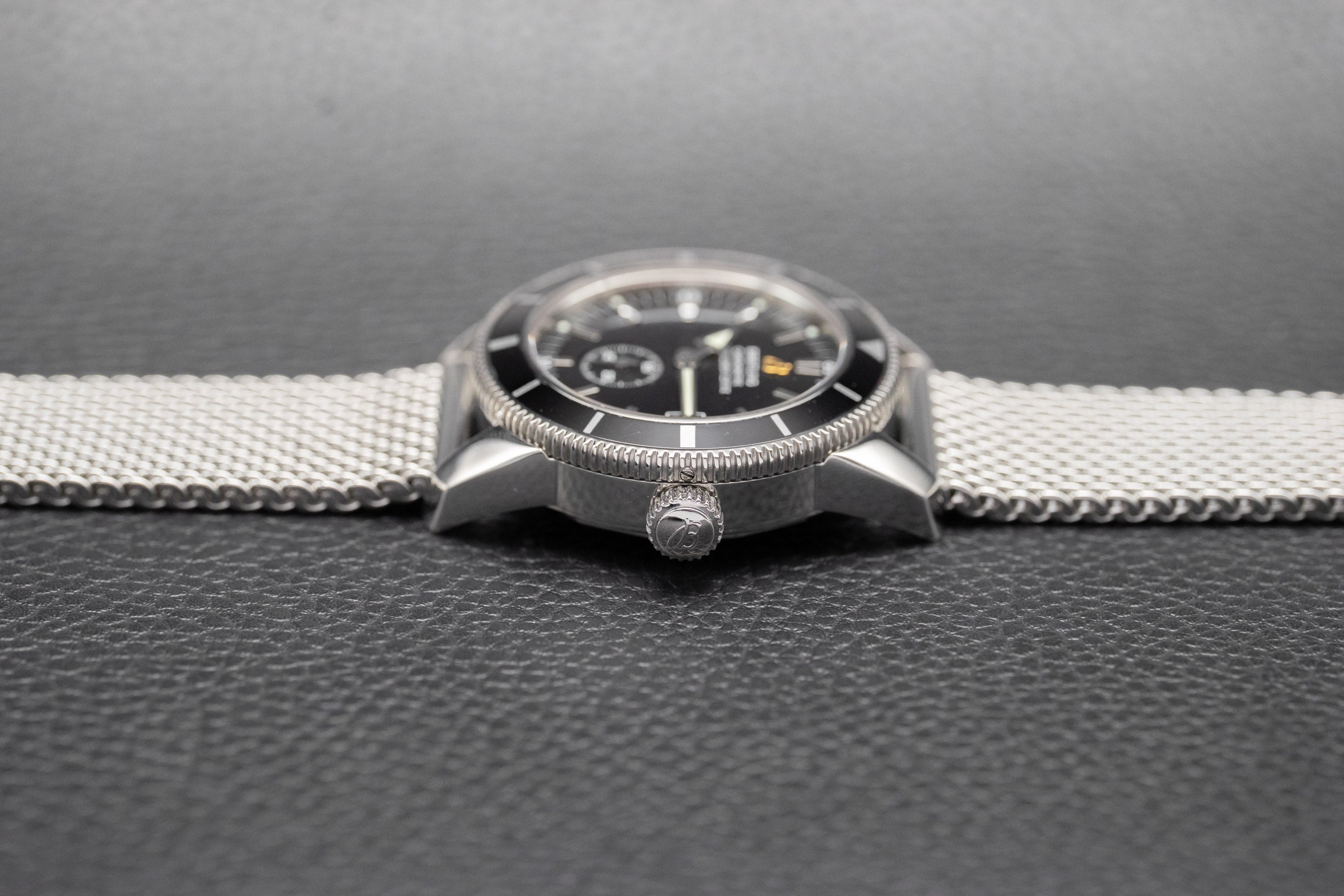 Breitling Superocean Heritage A37320 Black Dial 2007 Papers