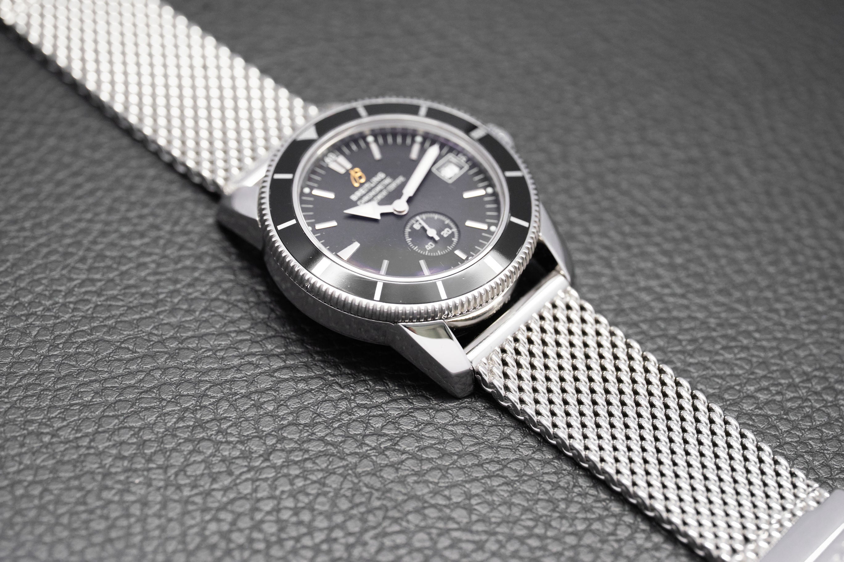 Breitling Superocean Heritage A37320 Black Dial 2007 Papers