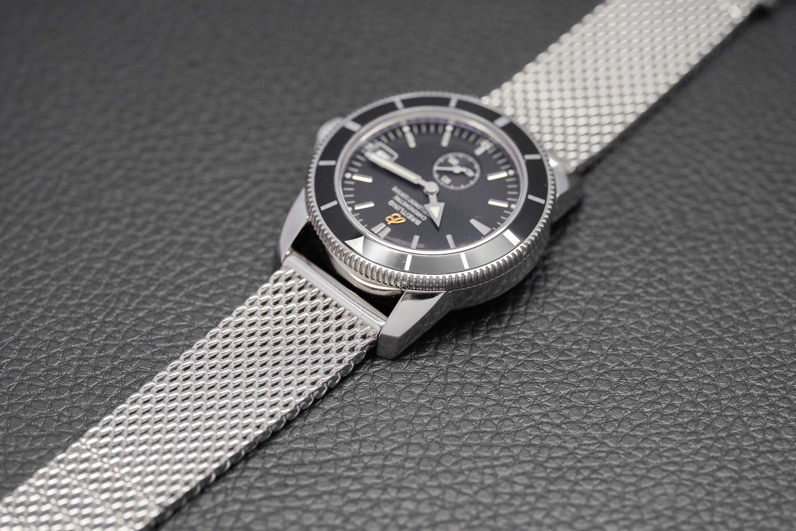 Breitling Superocean Heritage A37320 Black Dial 2007 Papers