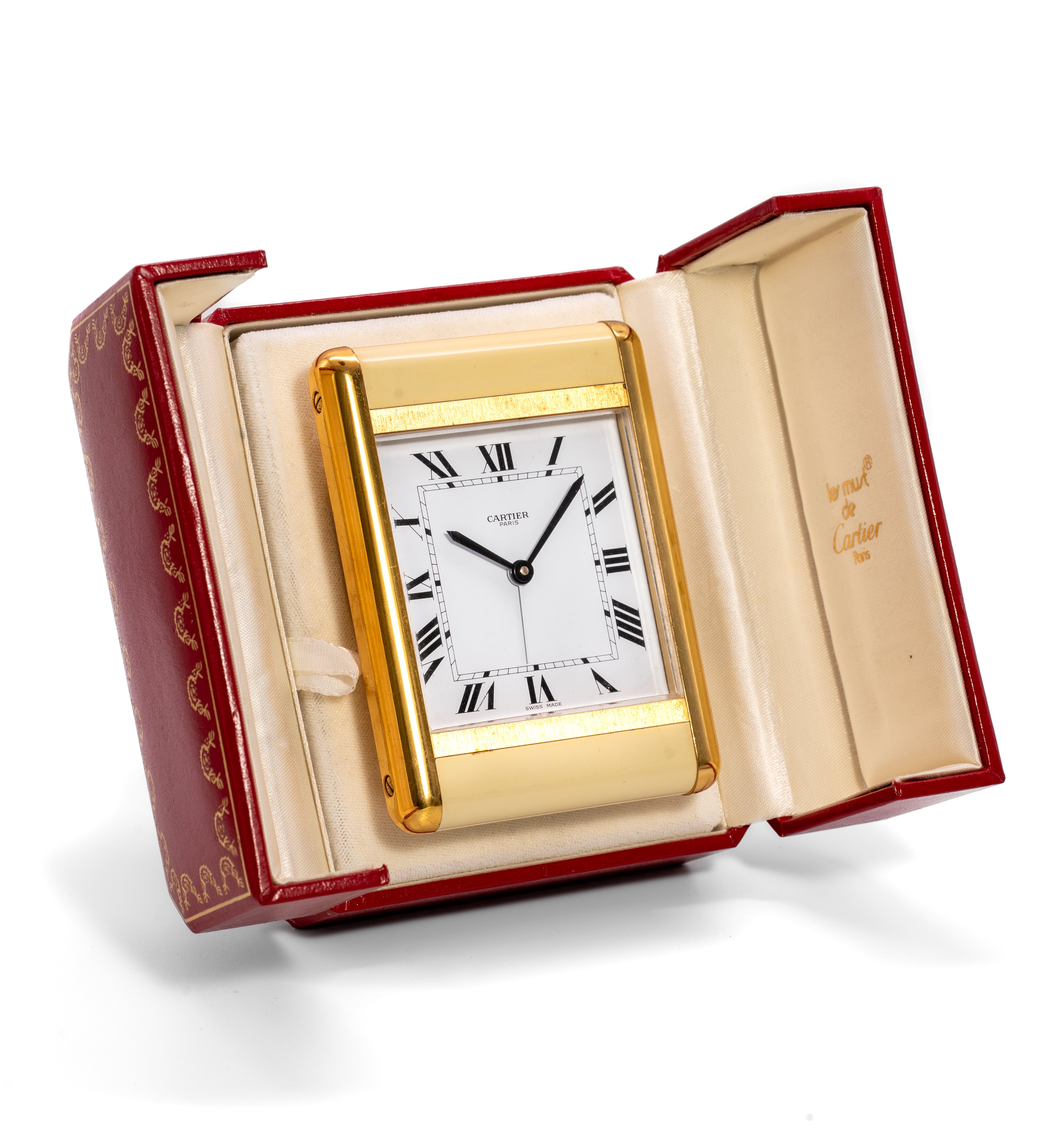 Reloj de sobremesa Cartier Tank 7505