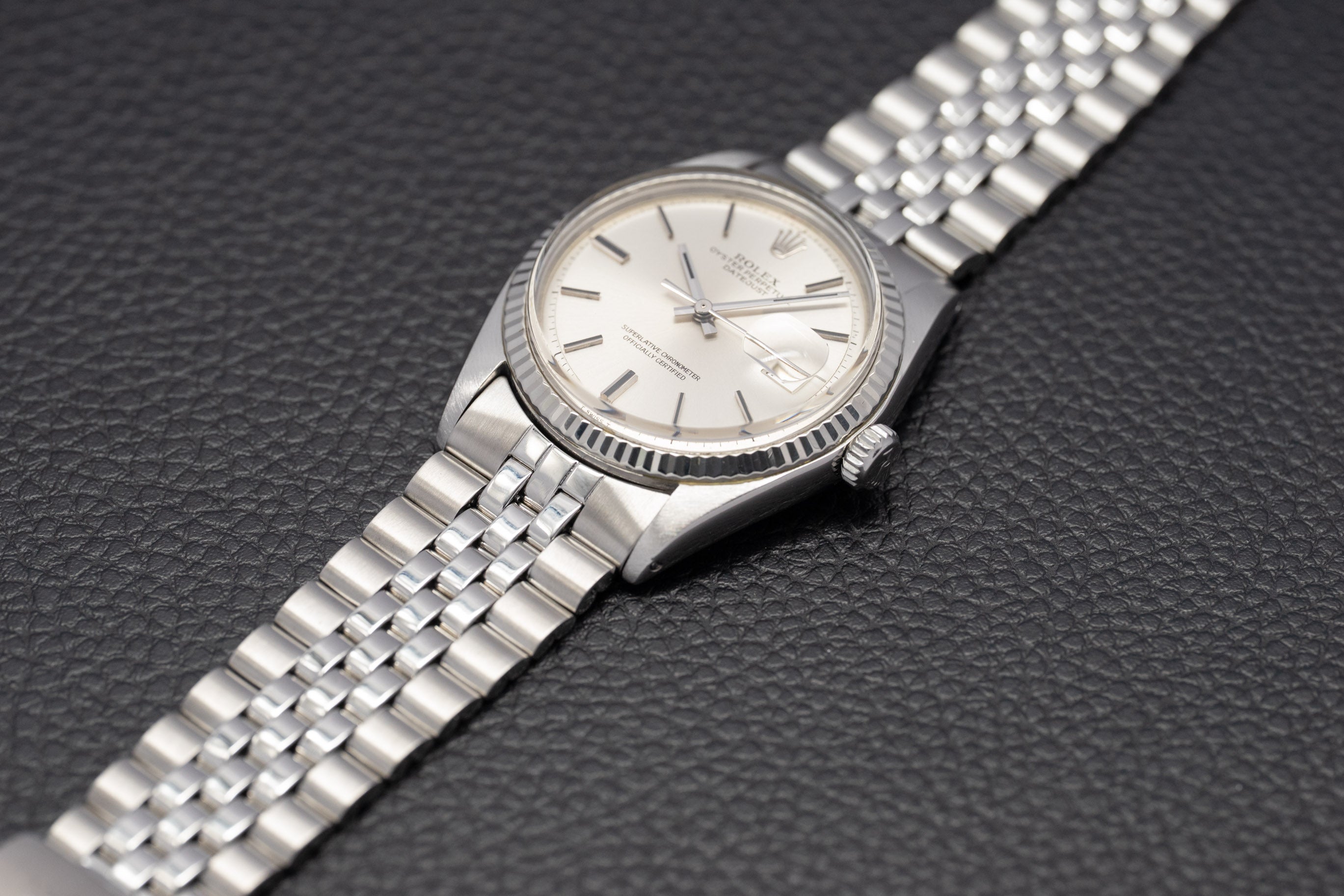 Rolex Datejust 1601 Silver Dial 1971