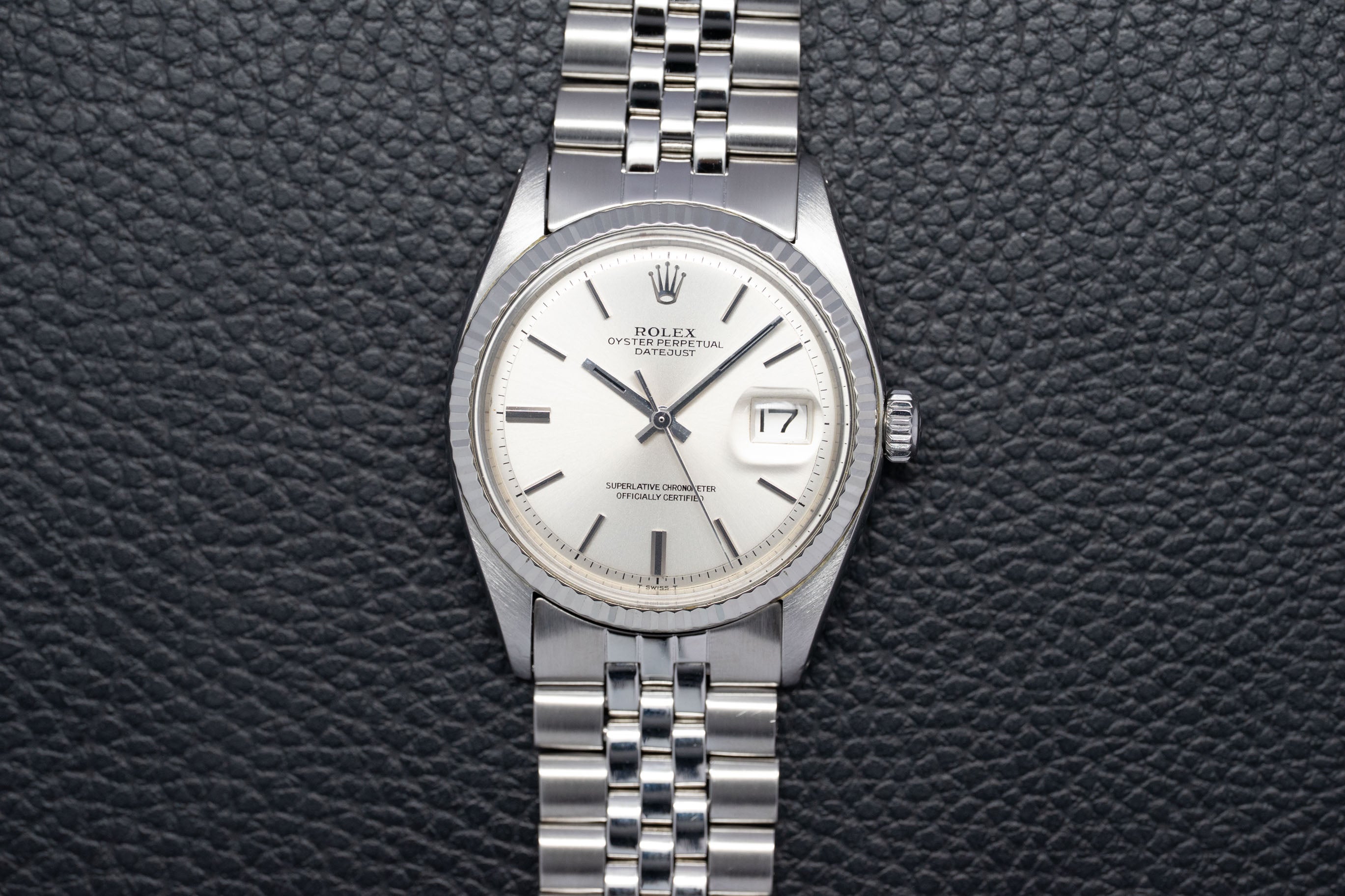 Rolex Datejust 1601 Silver Dial 1971