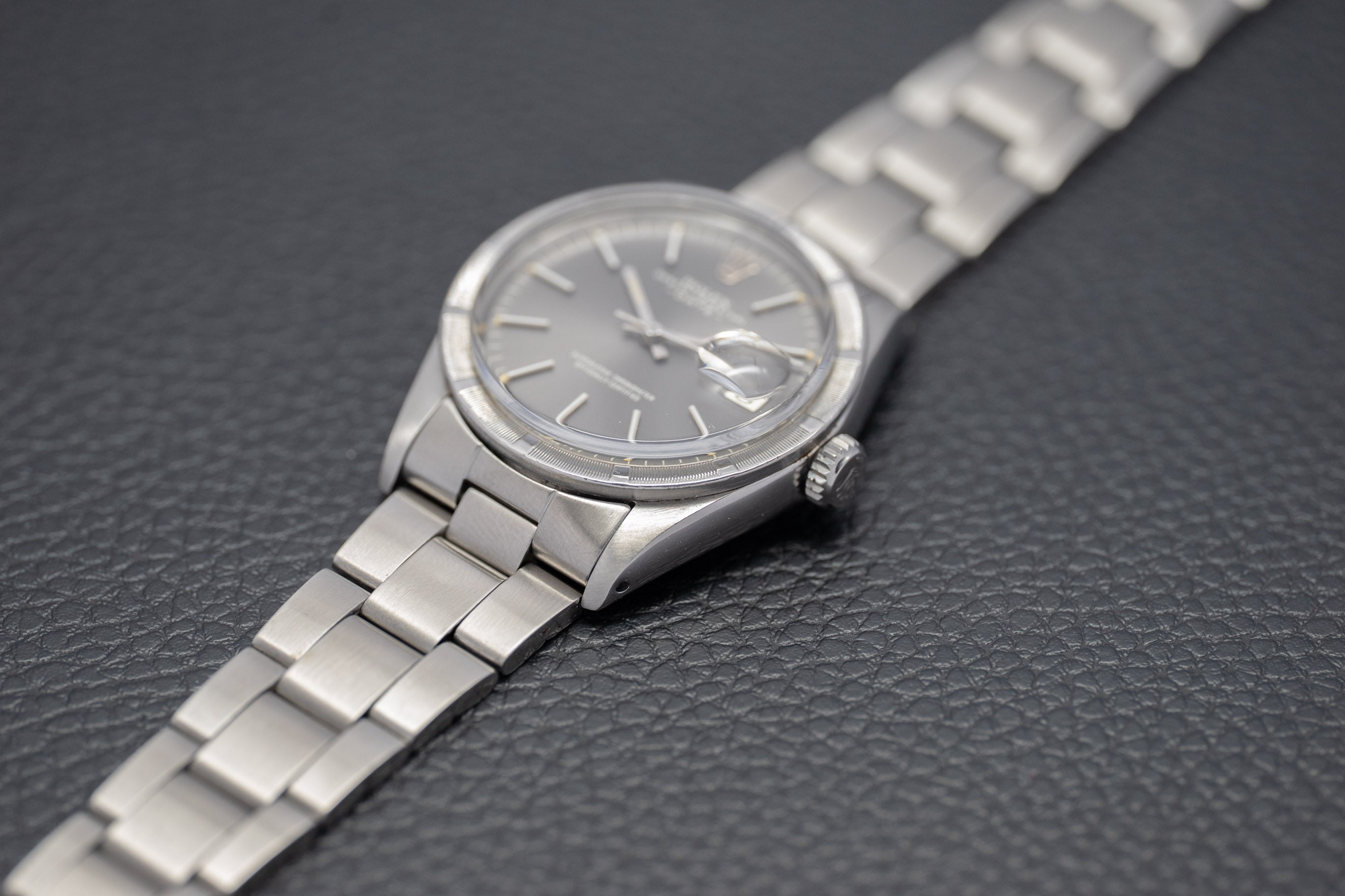 Rolex Date 1501 Gray Dial 1969
