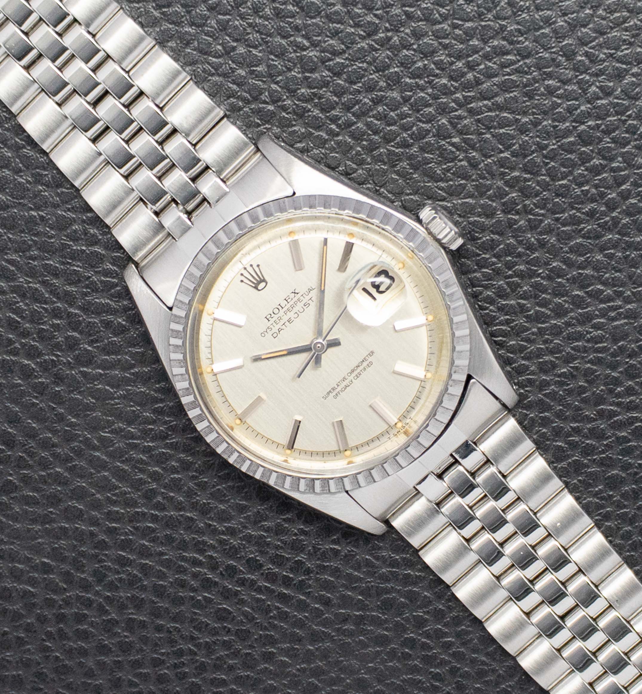 Rolex Datejust 1603 Silver Dial 1965