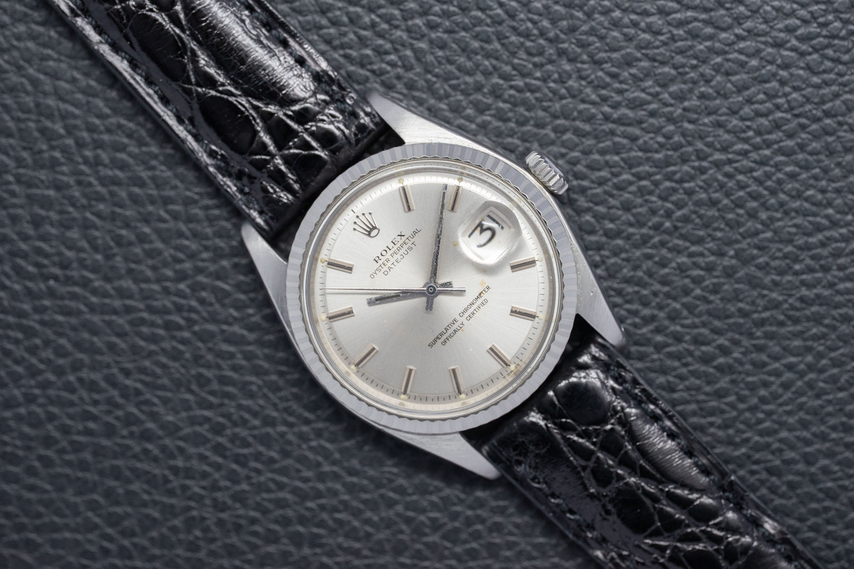 Rolex Datejust 1601 Silver Dial 1972