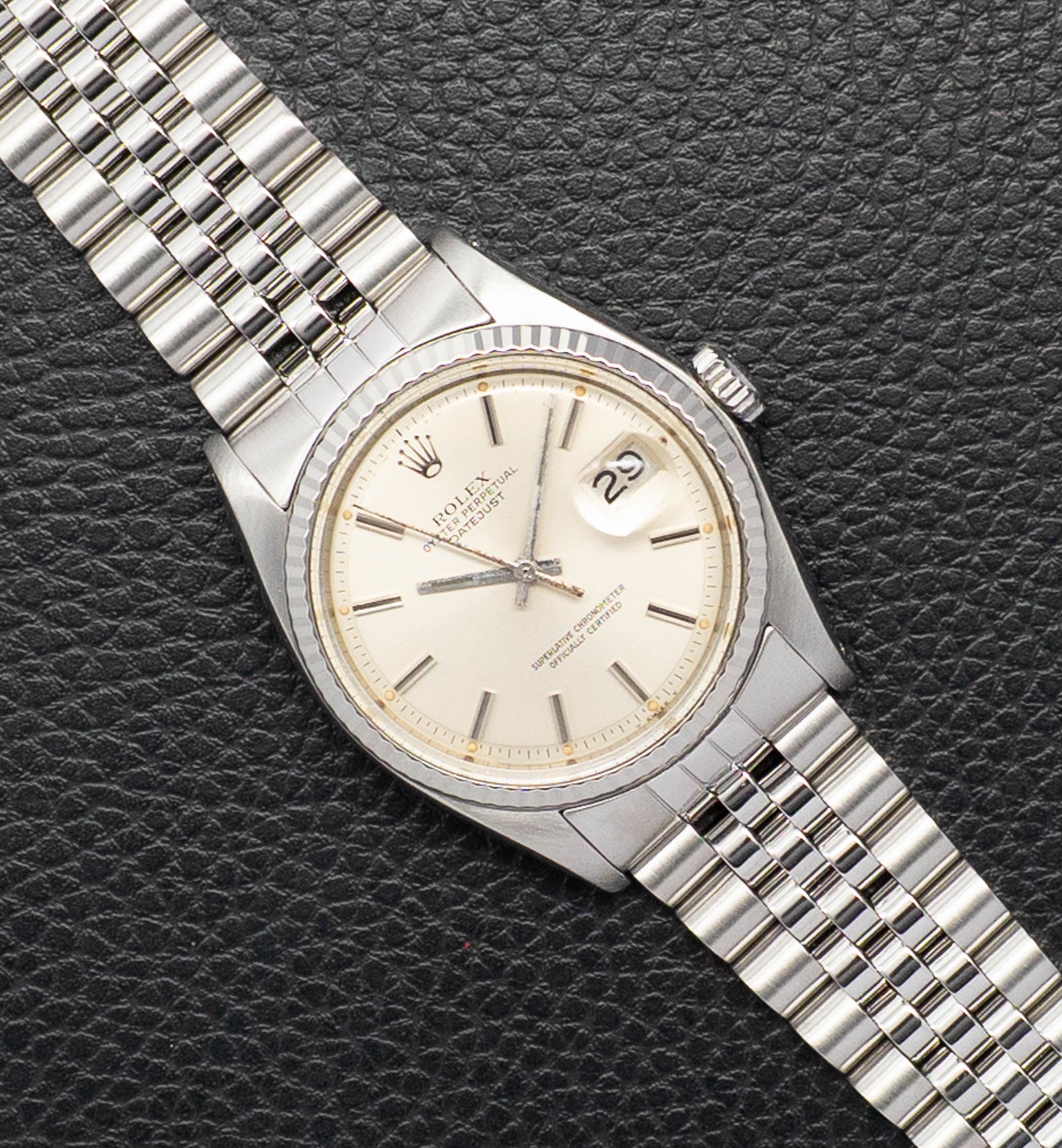 Rolex Datejust 1601 Silver Dial 1978