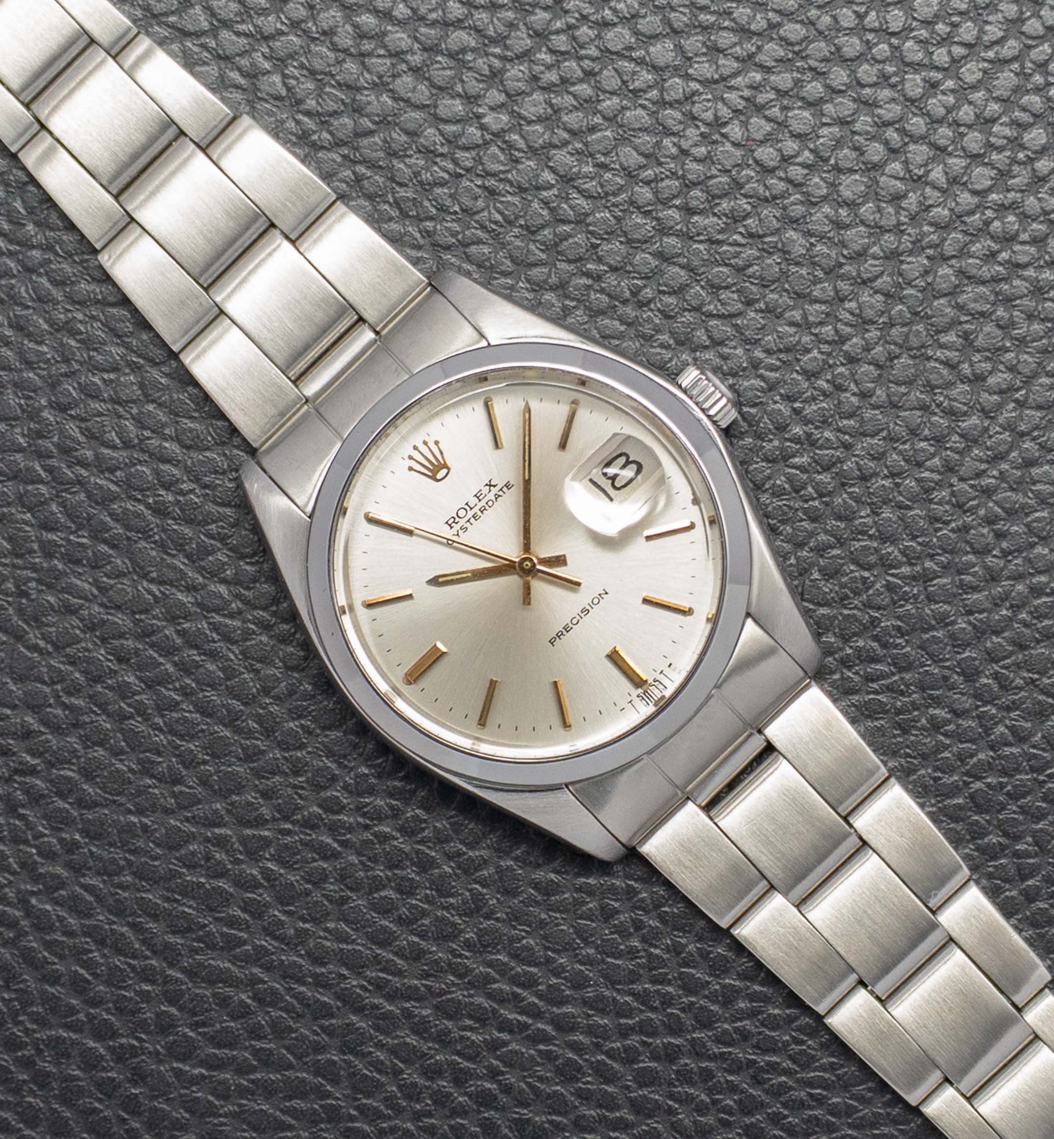 Rolex Oyster Date 6694 Silver Dial 1978