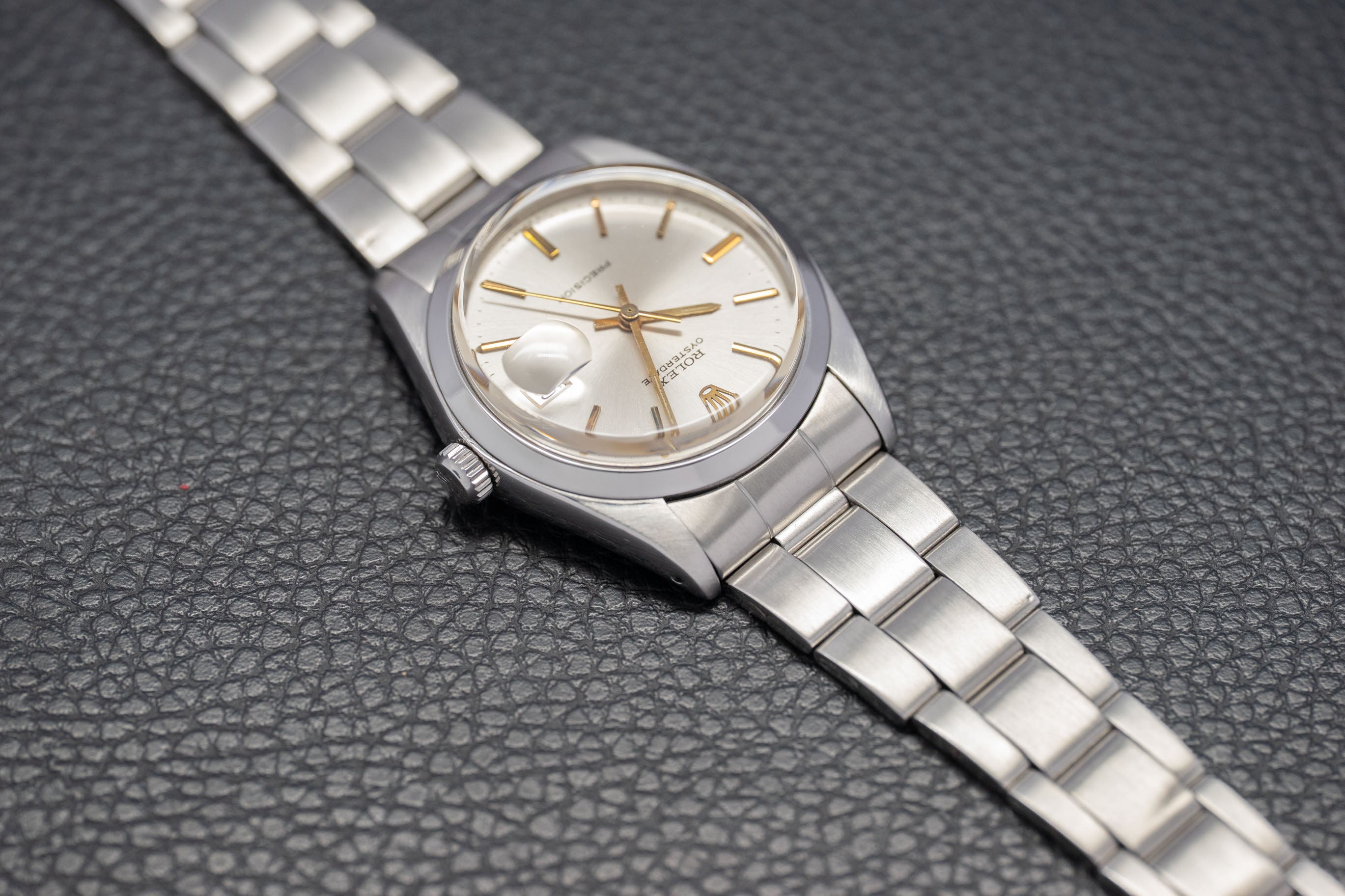 Rolex Oyster Date 6694 Silver Dial 1978