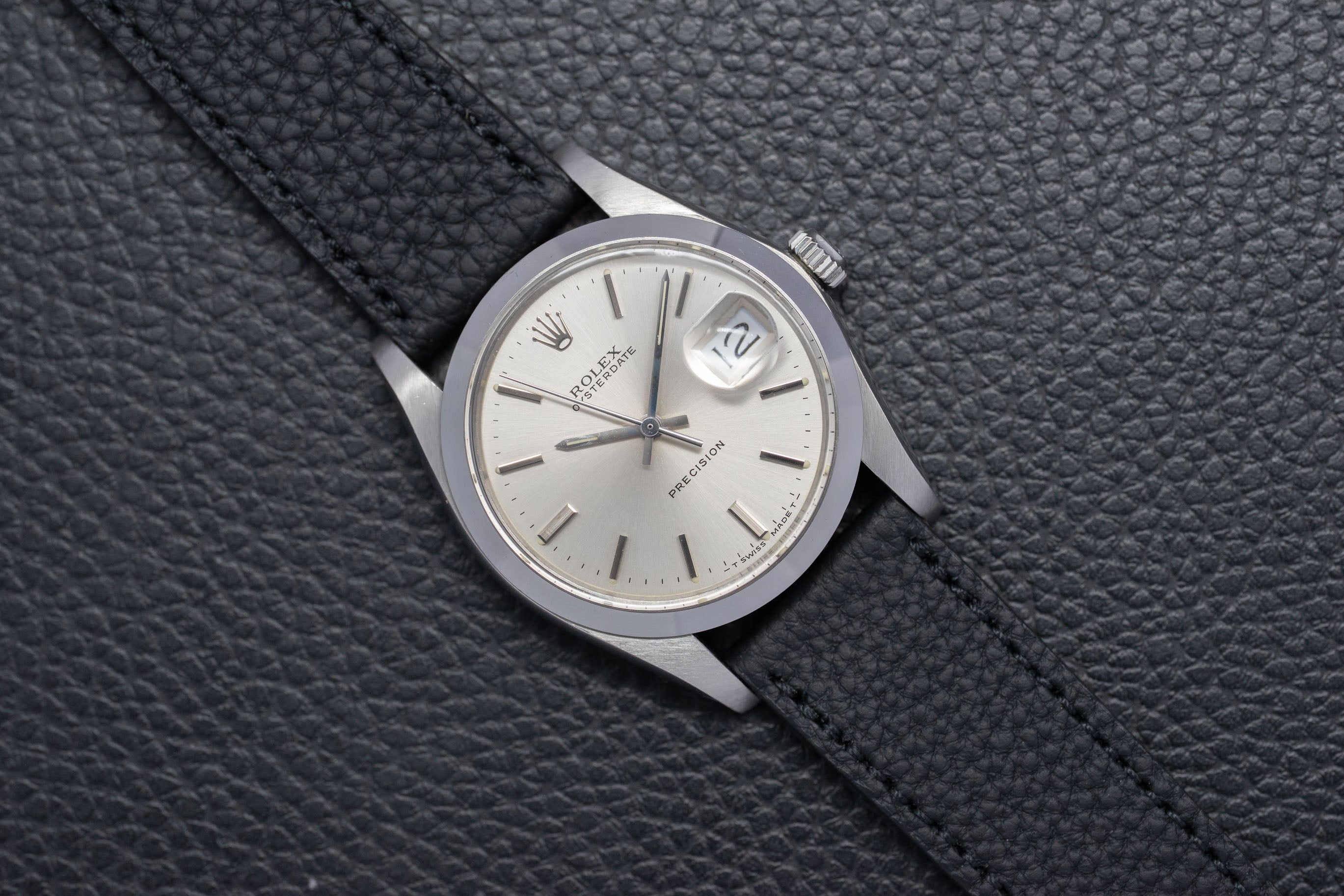 Rolex Oyster Date 6694 Silver Dial 1985