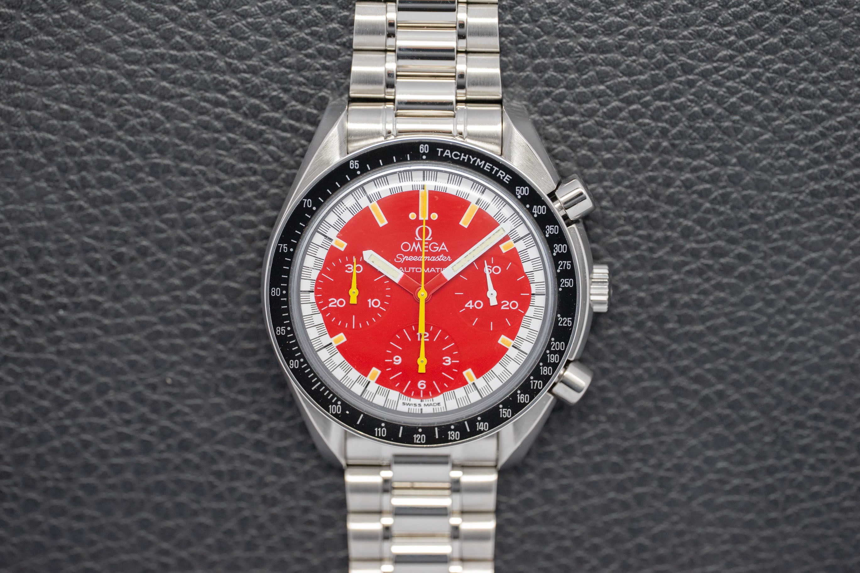 Omega Speedmaster Reduced 3510.61 Red Dial 1995